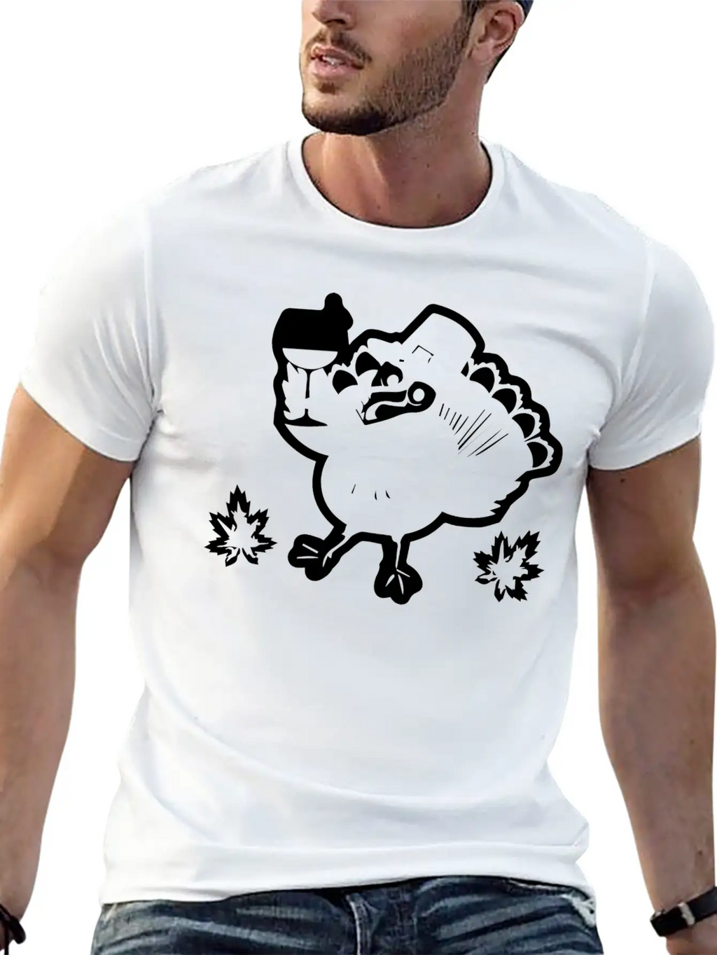 Turkey Trot I Thought You Said Drink A Lot Essential Cotton Tee For Daily Outfits – Unisex Style