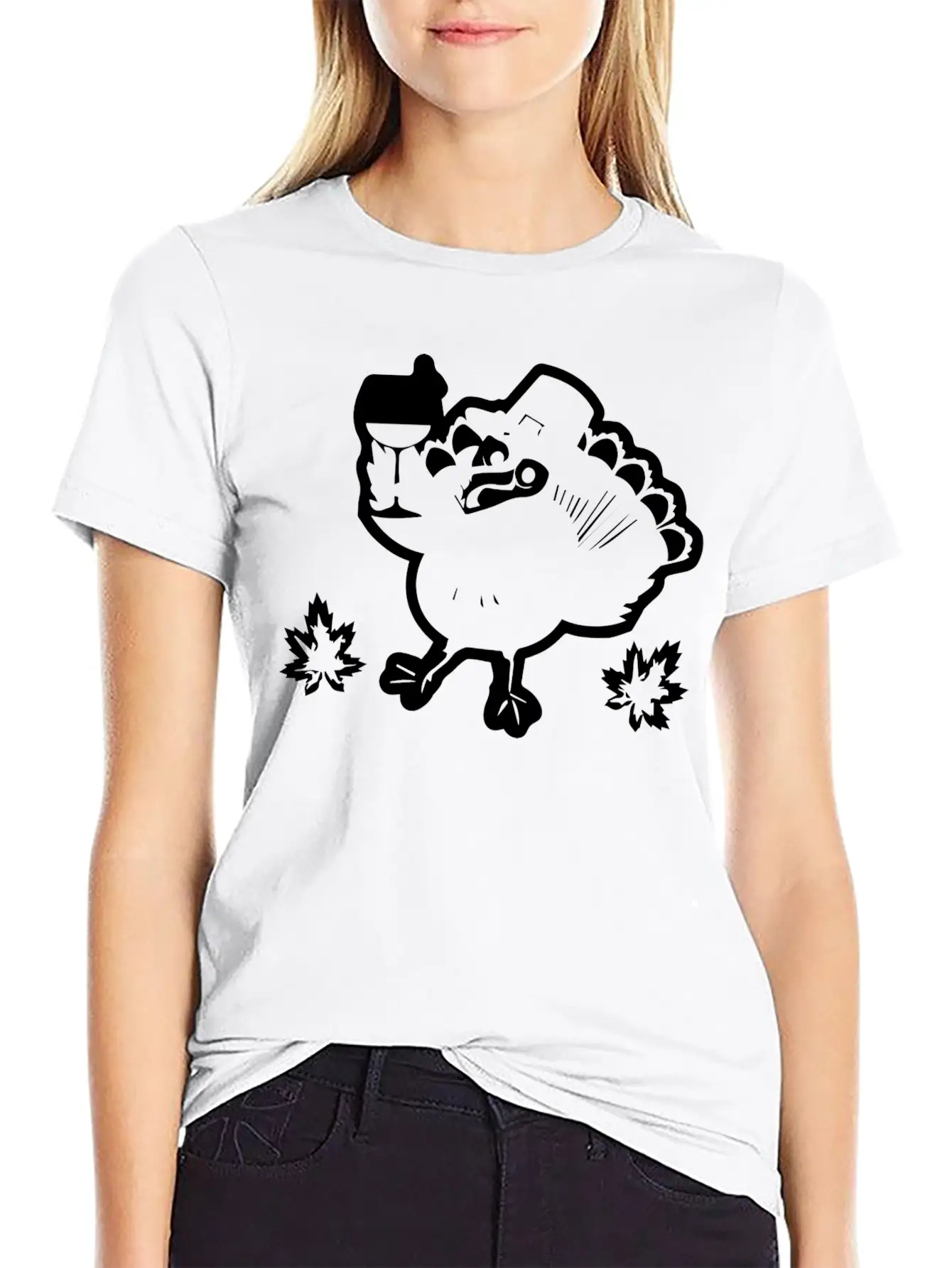 Turkey Trot I Thought You Said Drink A Lot Essential Cotton Tee For Daily Outfits – Unisex Style
