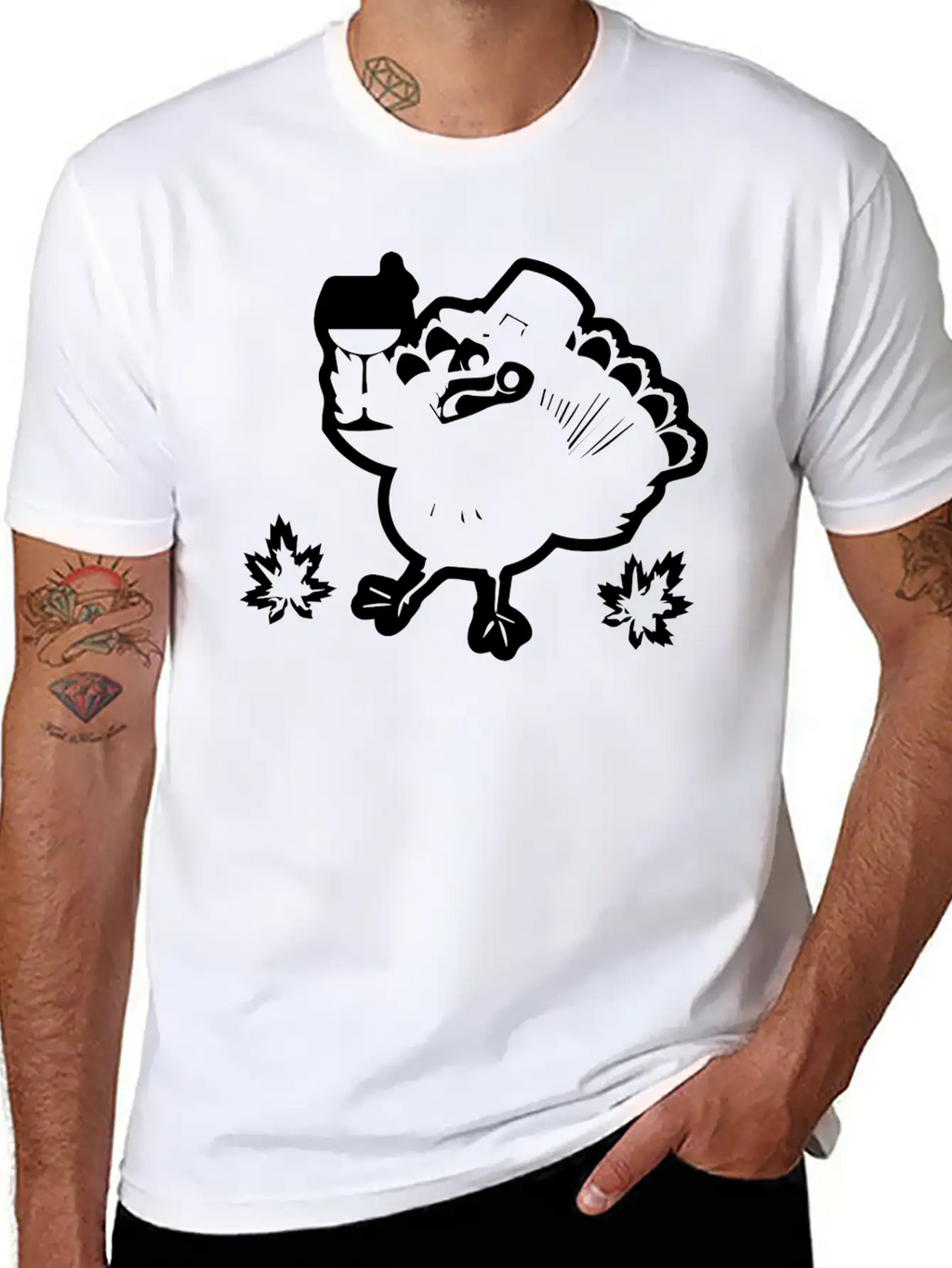 Turkey Trot I Thought You Said Drink A Lot Essential Cotton Tee For Daily Outfits – Unisex Style