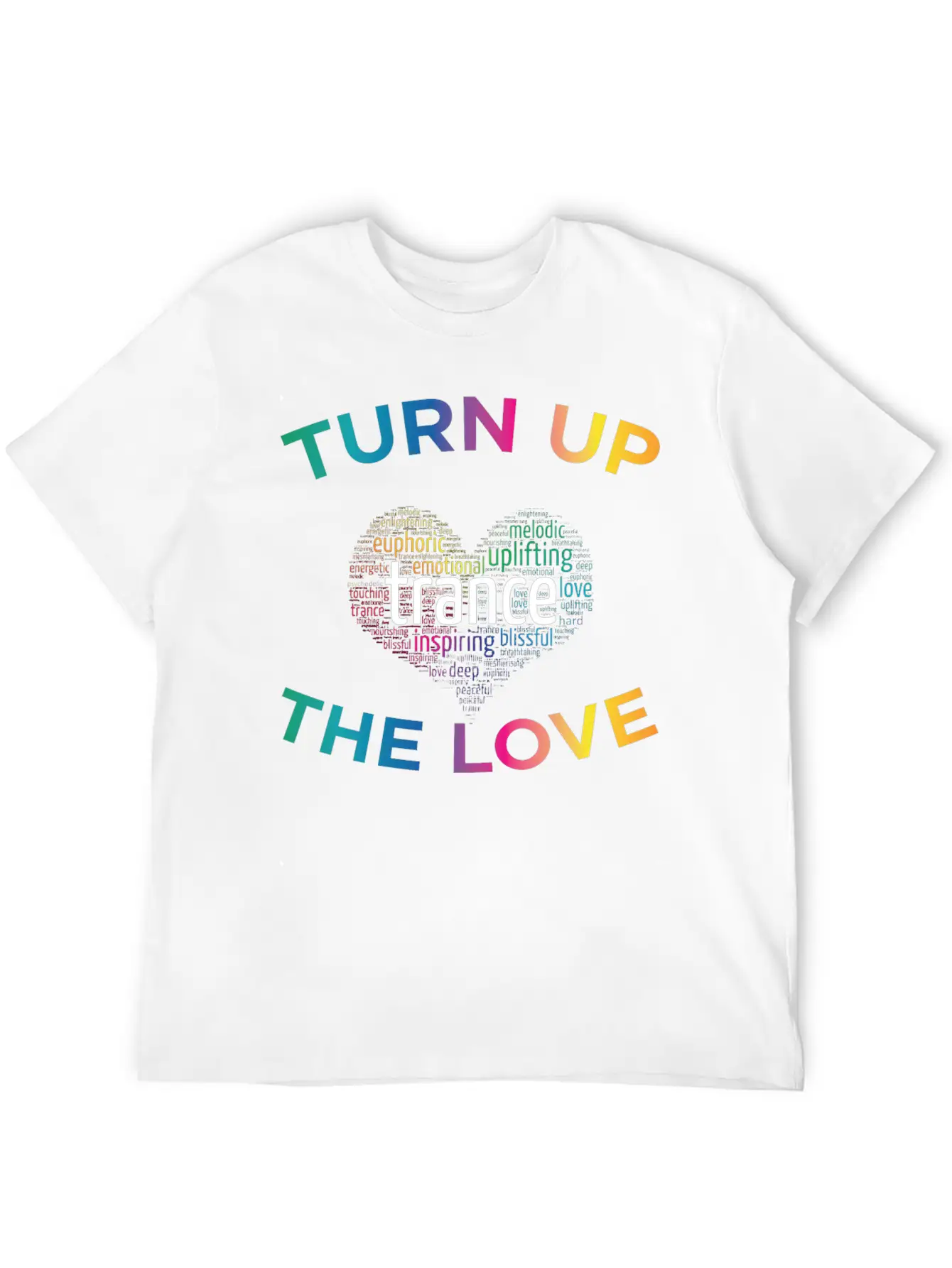 Turn Up The Love! Stylish Everyday T-Shirt – Unisex Basic Cotton Tee