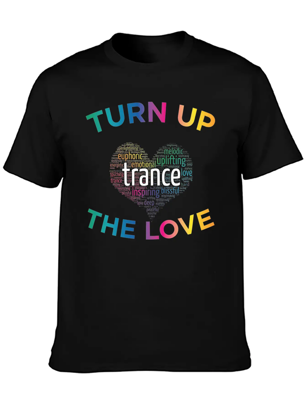 Turn Up The Love! Stylish Everyday T-Shirt – Unisex Basic Cotton Tee