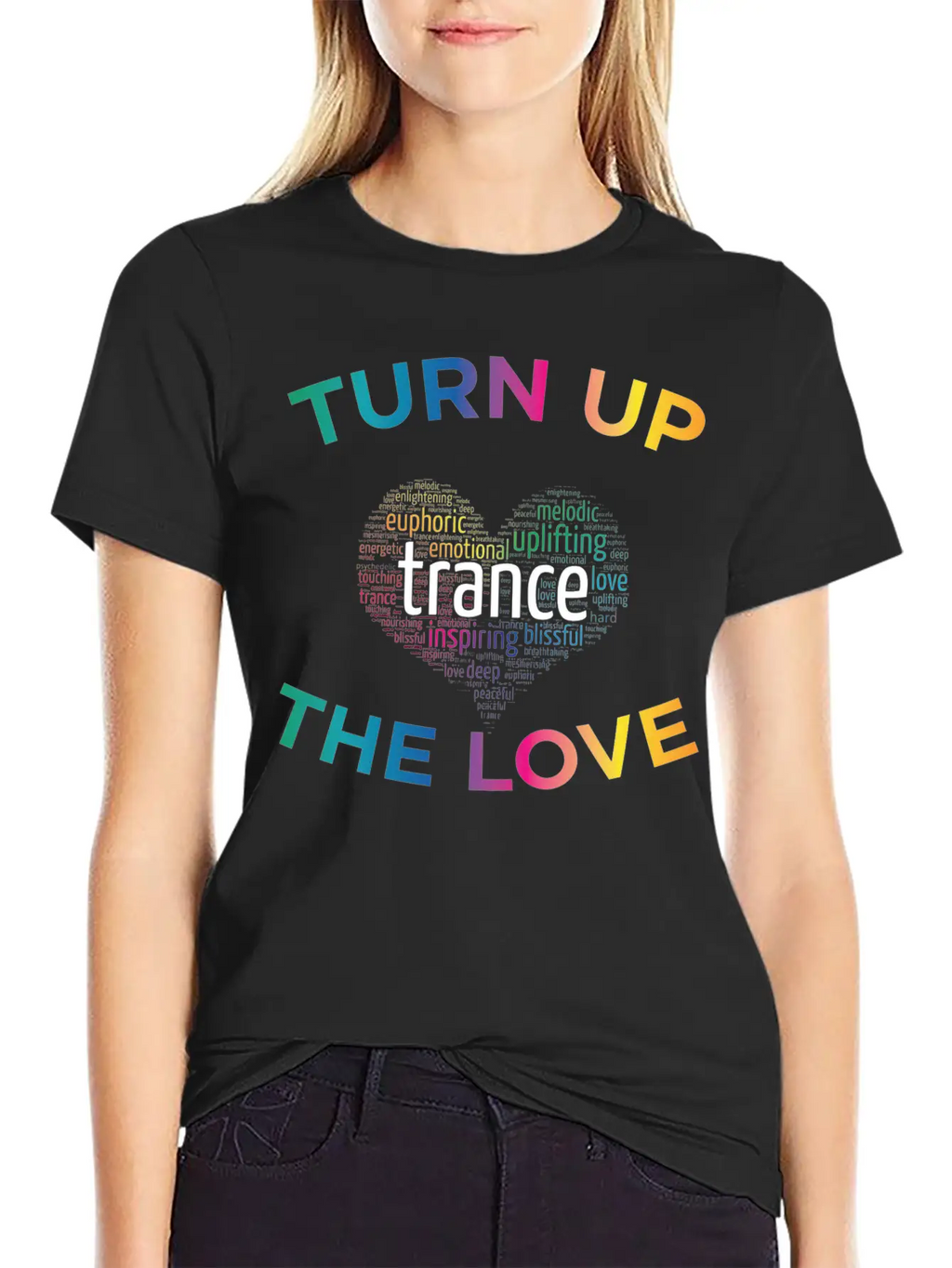 Turn Up The Love! Stylish Everyday T-Shirt – Unisex Basic Cotton Tee