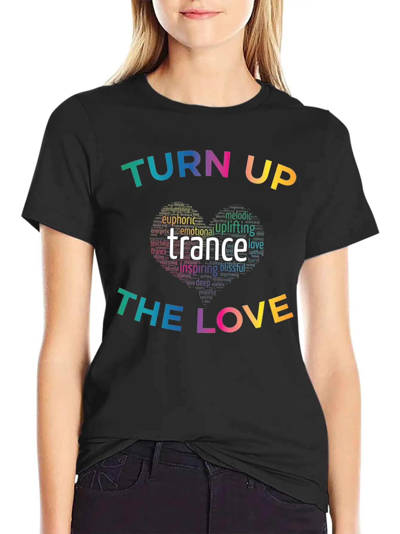 Turn Up The Love! Stylish Everyday T-Shirt – Unisex Basic Cotton Tee