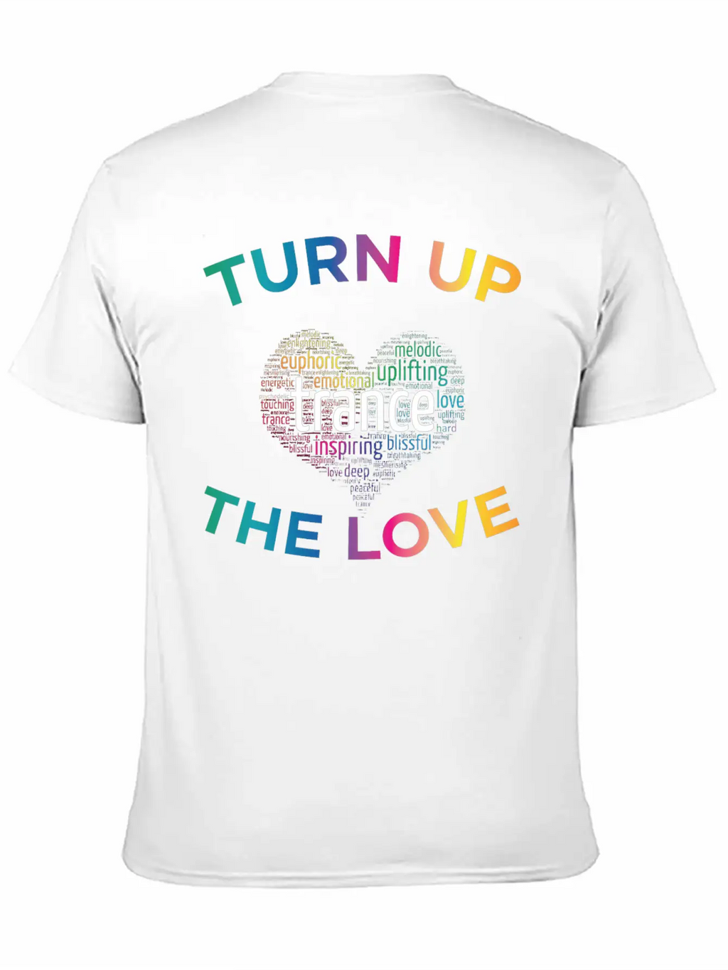 Turn Up The Love! Stylish Everyday T-Shirt – Unisex Basic Cotton Tee