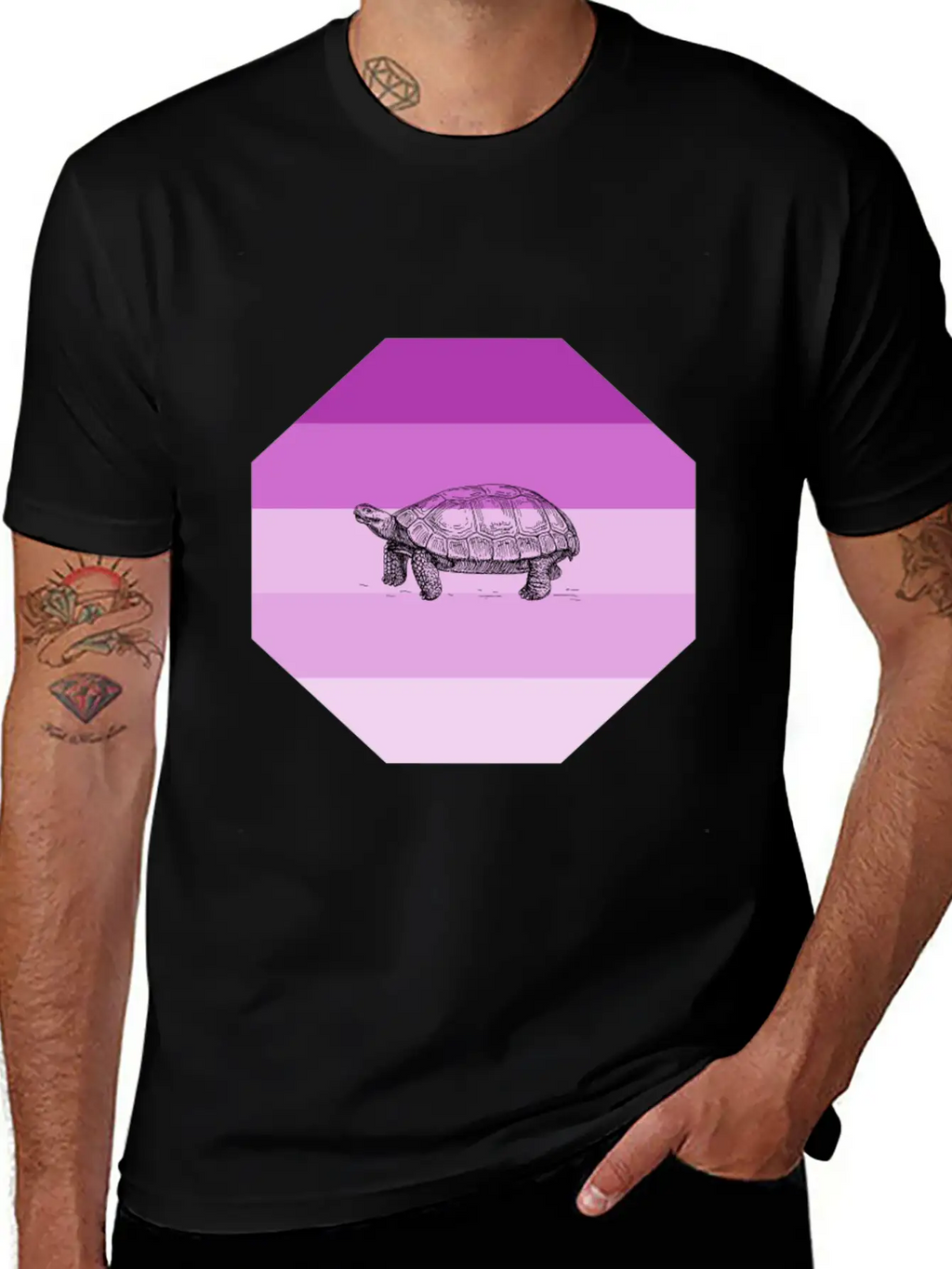 Turtle Breathable Graphic T-Shirt – Perfect For Casual Days