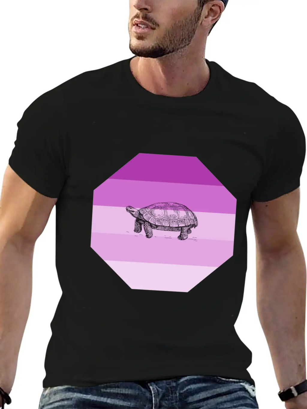 Turtle Breathable Graphic T-Shirt – Perfect For Casual Days
