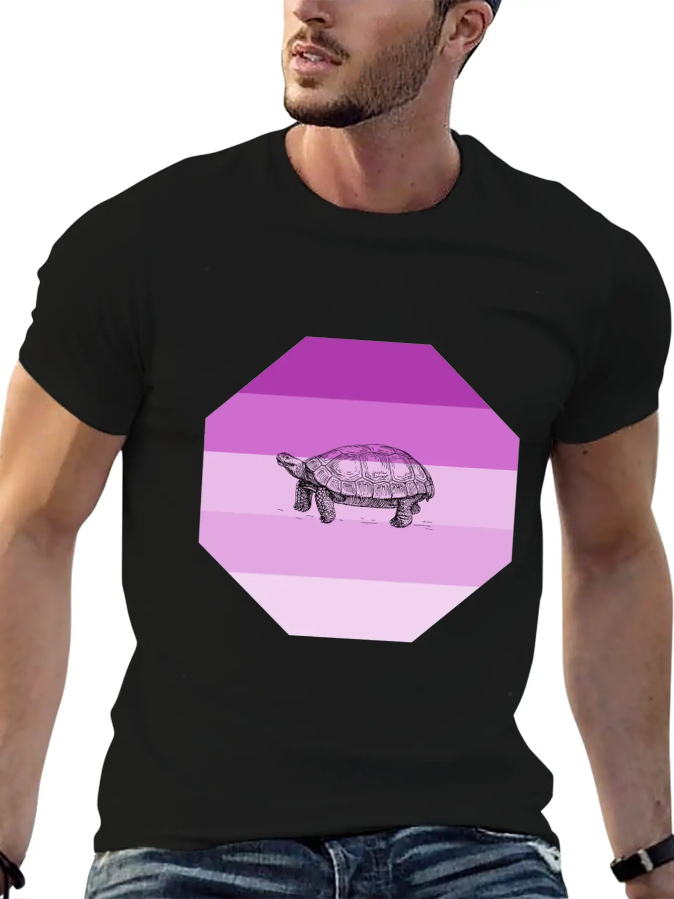 Turtle Breathable Graphic T-Shirt – Perfect For Casual Days