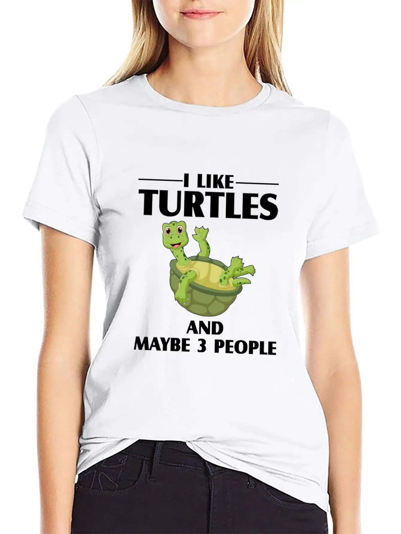 Turtle Essential Cotton Tee For Daily Outfits – Unisex Style