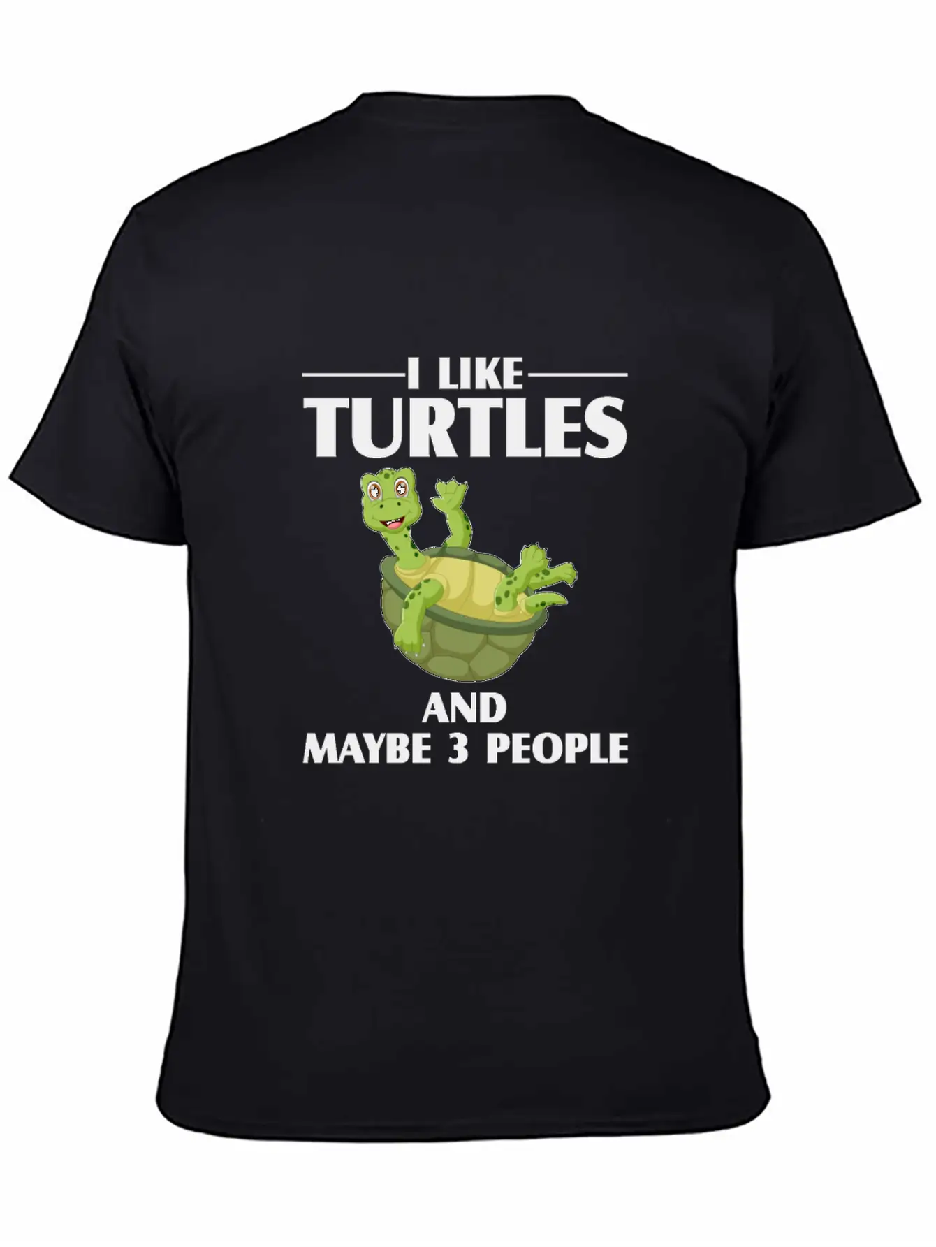 Turtle Essential Cotton Tee For Daily Outfits – Unisex Style