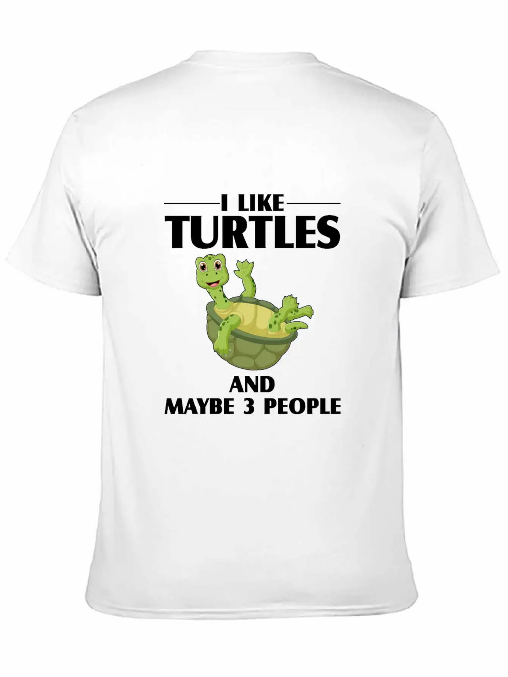 Turtle Essential Cotton Tee For Daily Outfits – Unisex Style