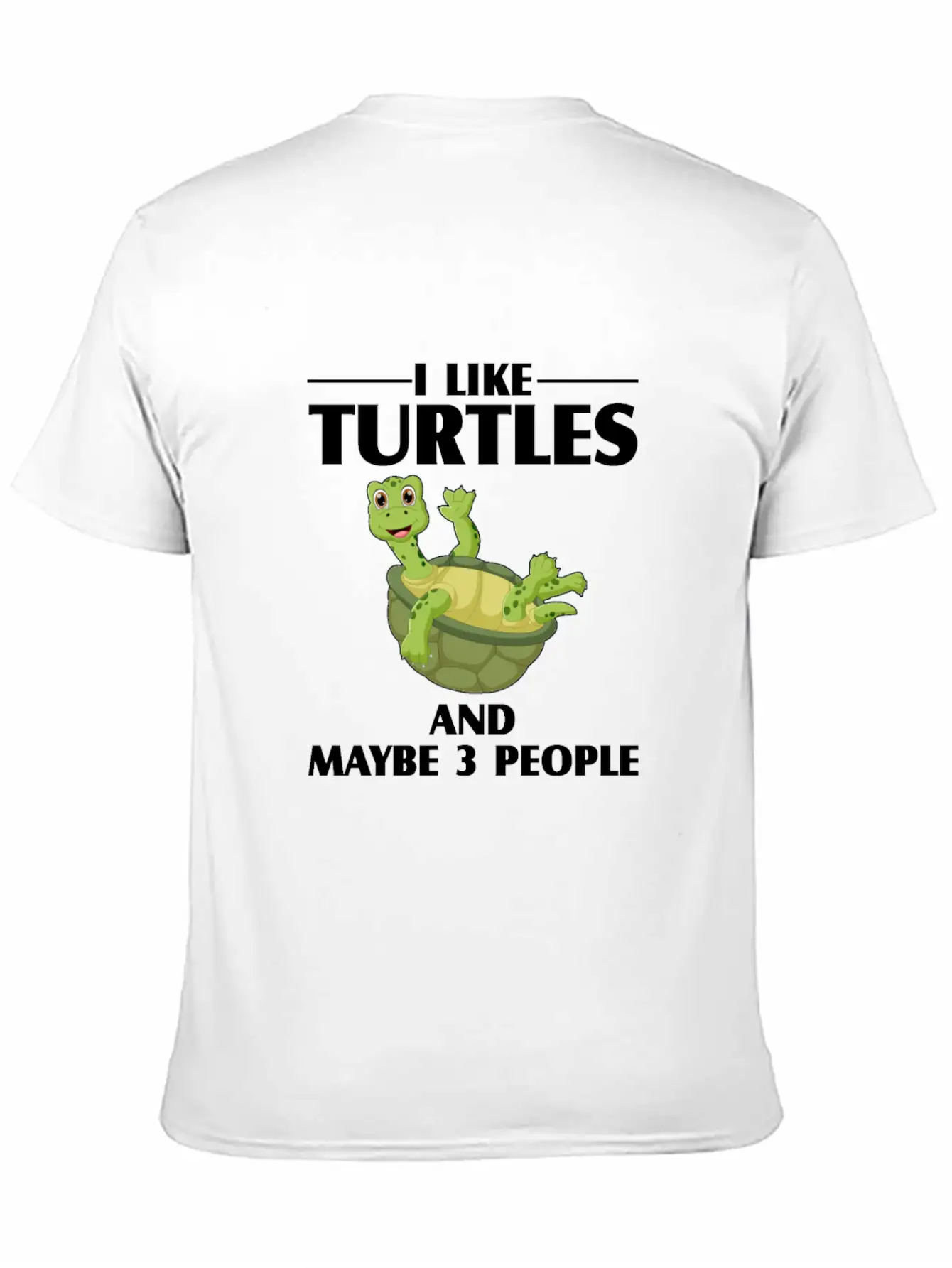 Turtle Essential Cotton Tee For Daily Outfits – Unisex Style