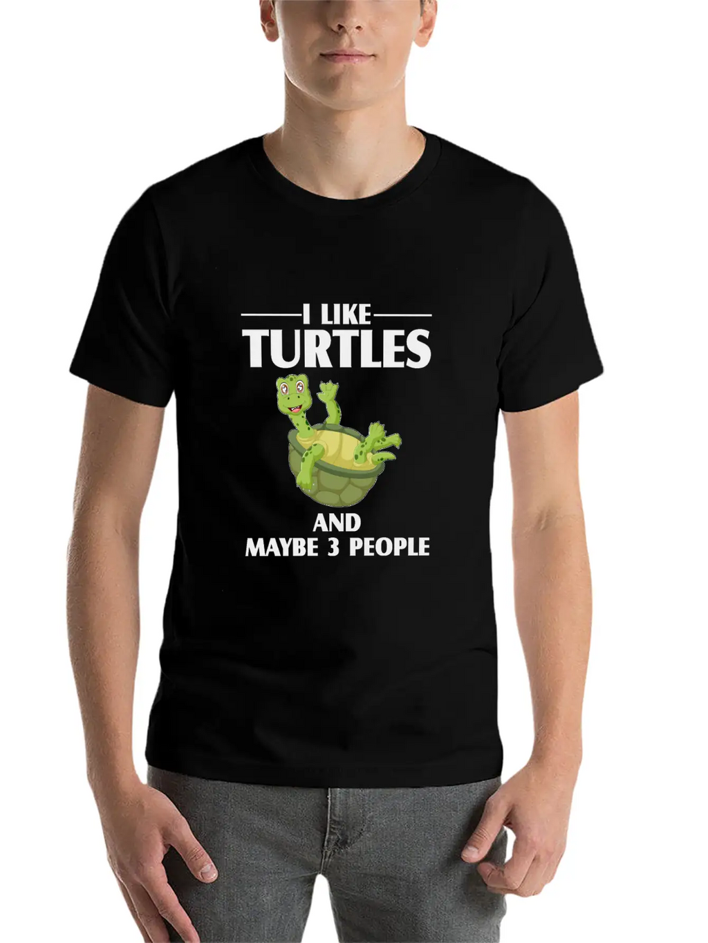Turtle Essential Cotton Tee For Daily Outfits – Unisex Style