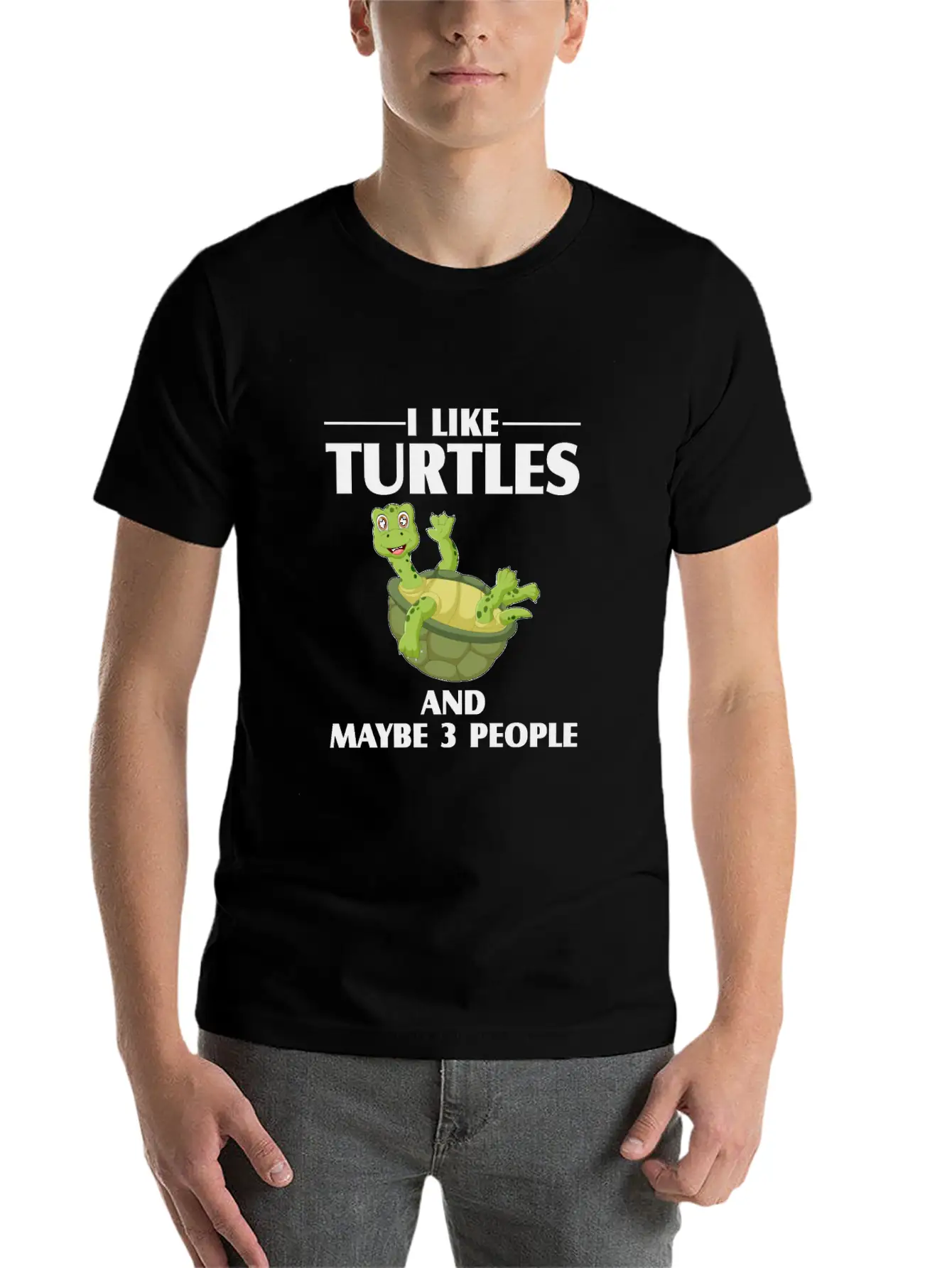 Turtle Essential Cotton Tee For Daily Outfits – Unisex Style