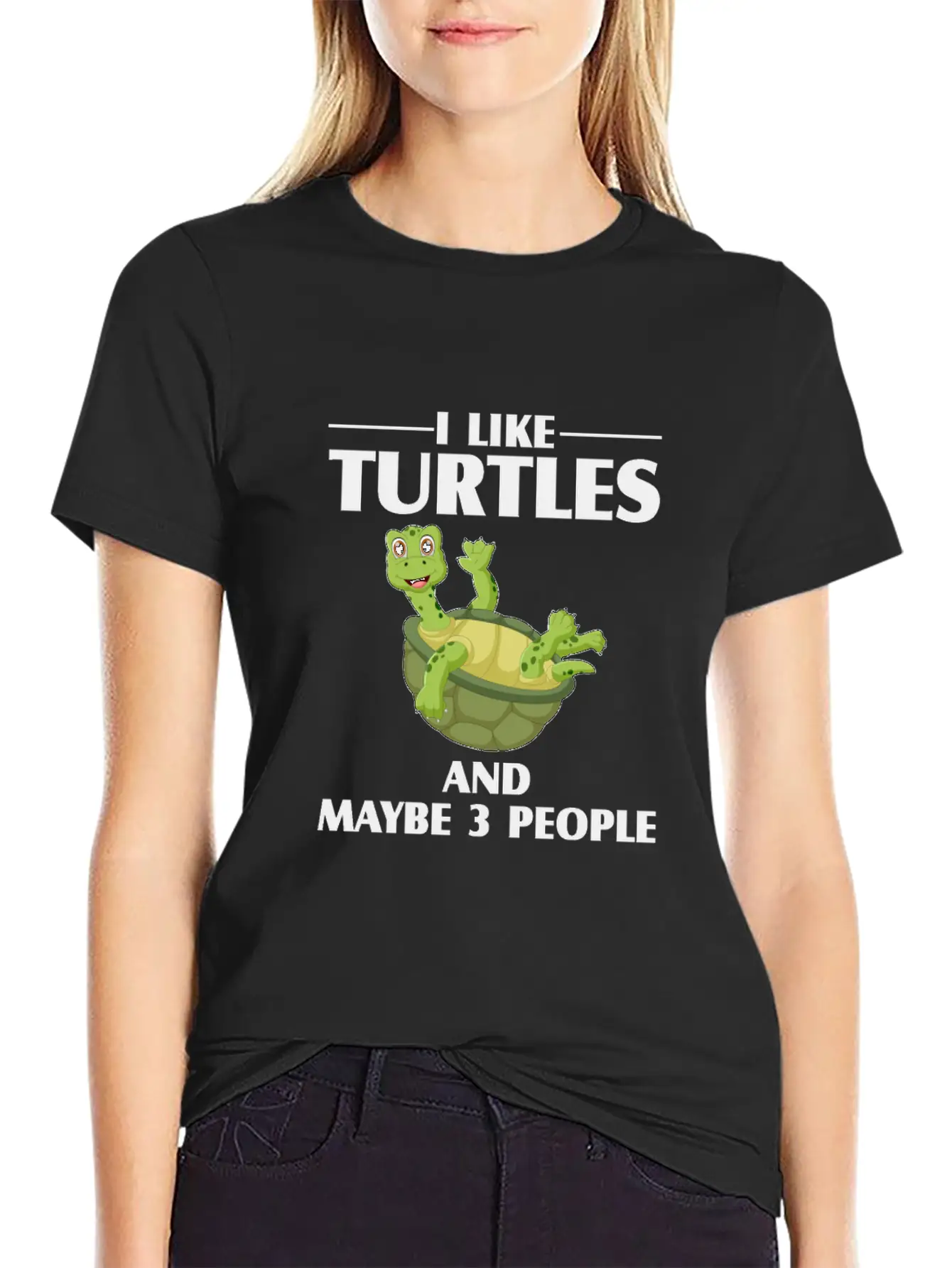 Turtle Essential Cotton Tee For Daily Outfits – Unisex Style