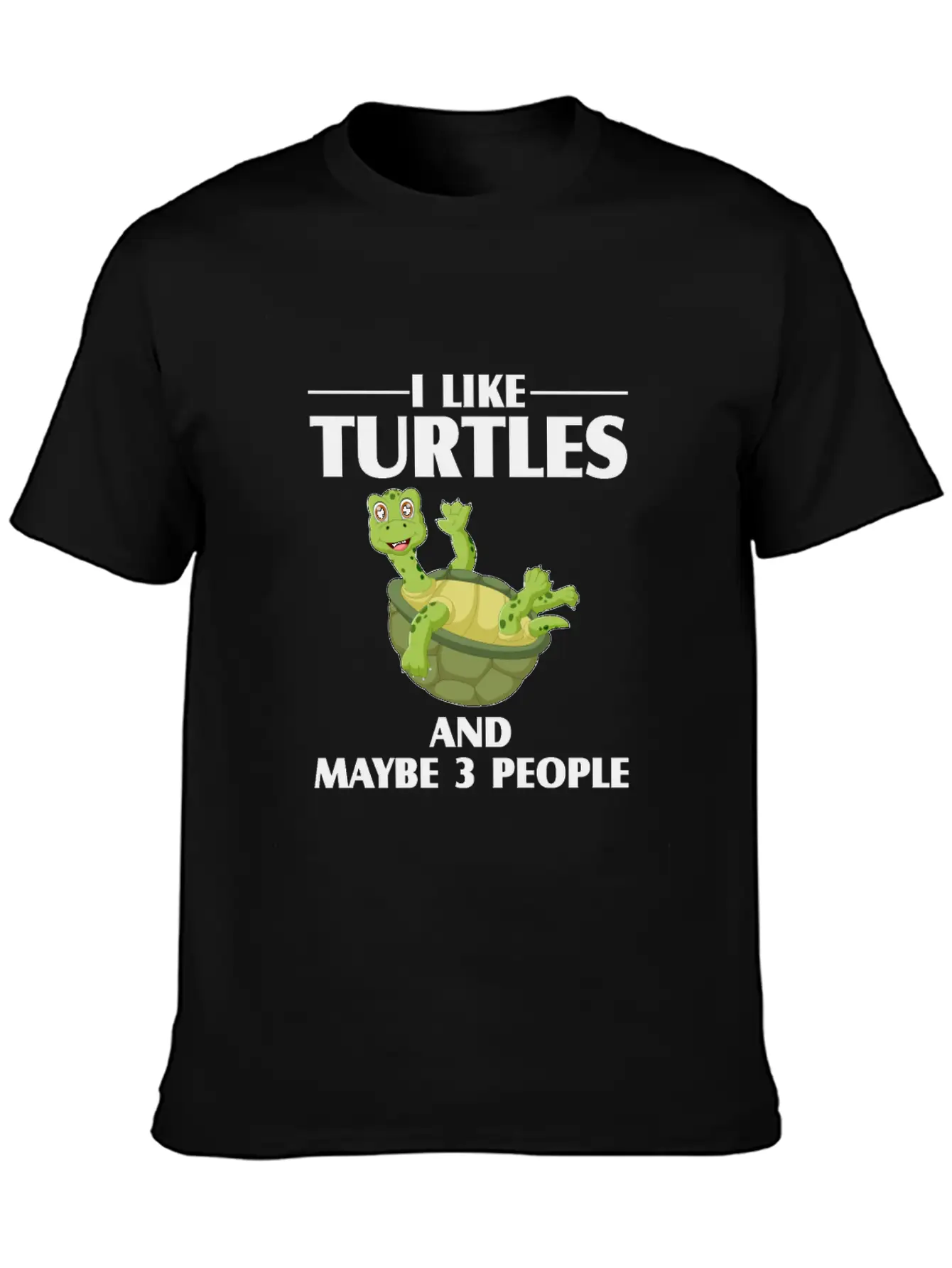 Turtle Essential Cotton Tee For Daily Outfits – Unisex Style