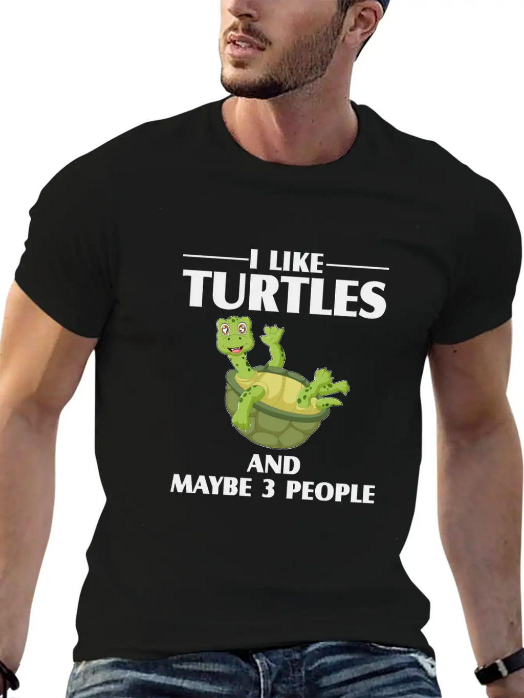 Turtle Essential Cotton Tee For Daily Outfits – Unisex Style