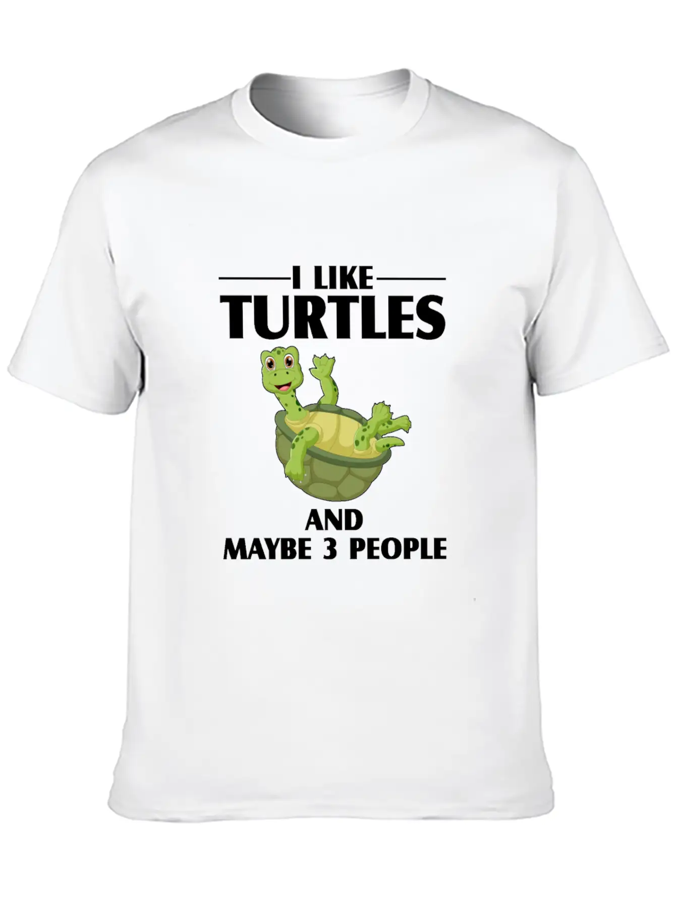 Turtle Essential Cotton Tee For Daily Outfits – Unisex Style