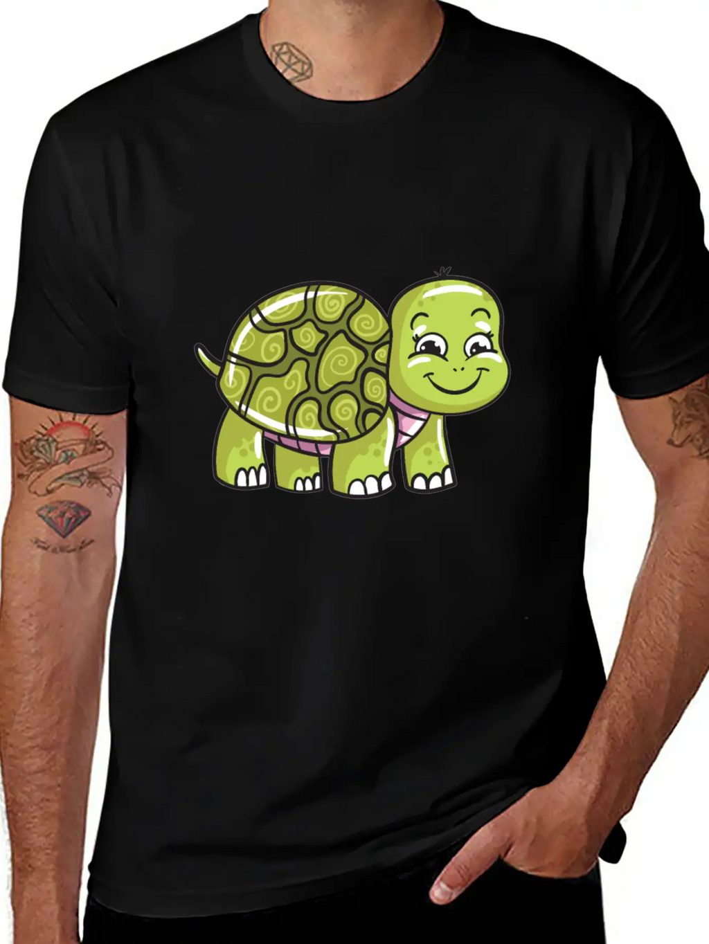 Turtle Relaxed Everyday Tee – Lightweight And Durable Cotton