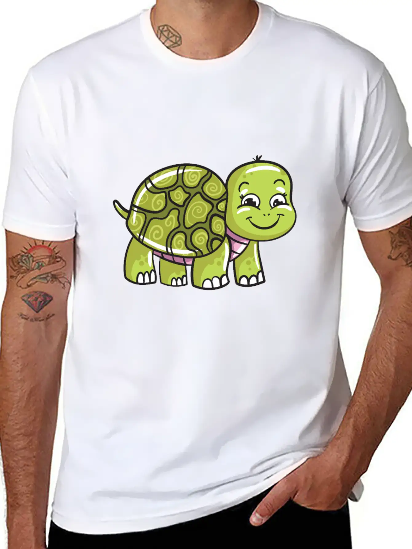 Turtle Relaxed Everyday Tee – Lightweight And Durable Cotton