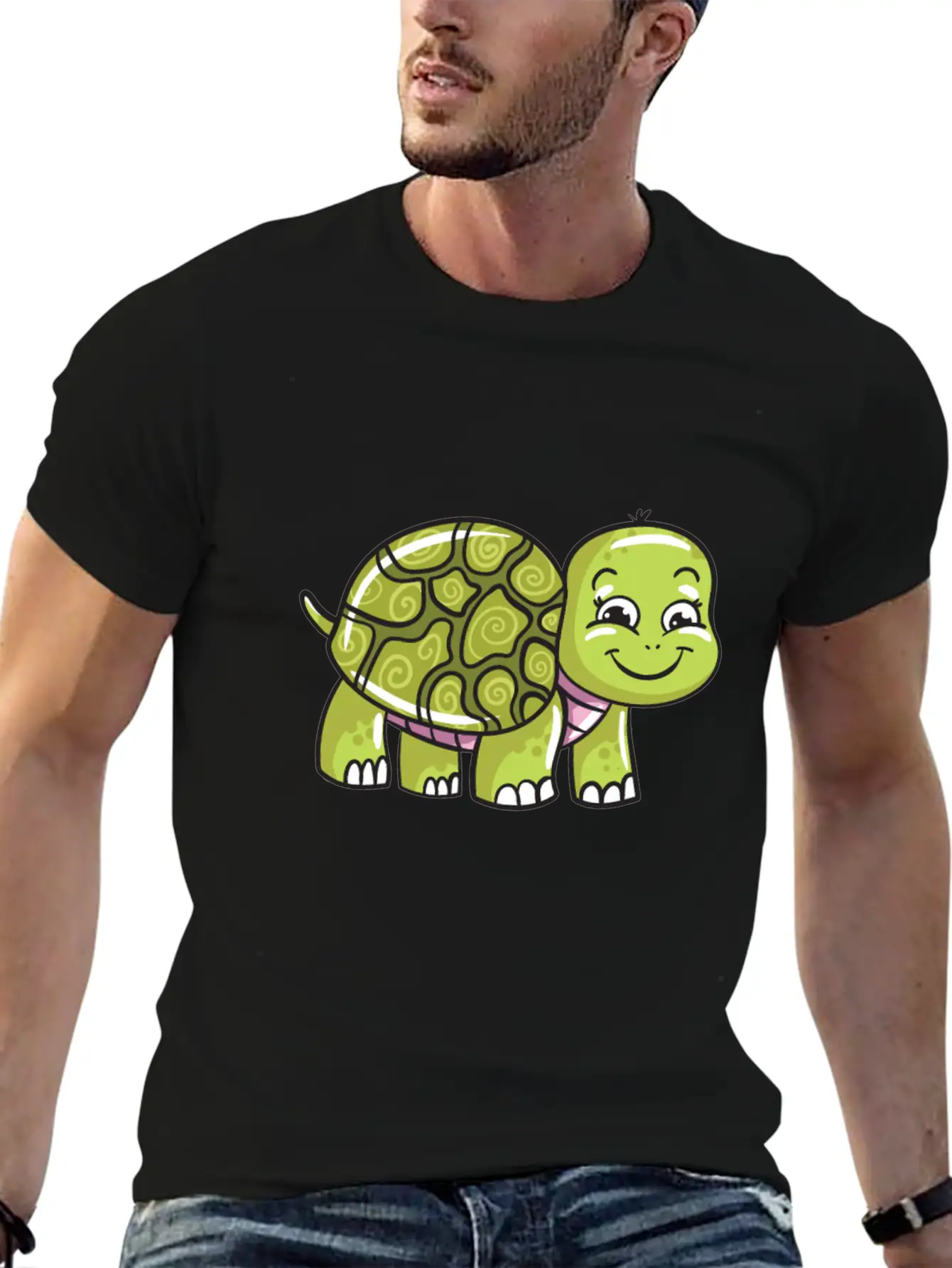 Turtle Relaxed Everyday Tee – Lightweight And Durable Cotton