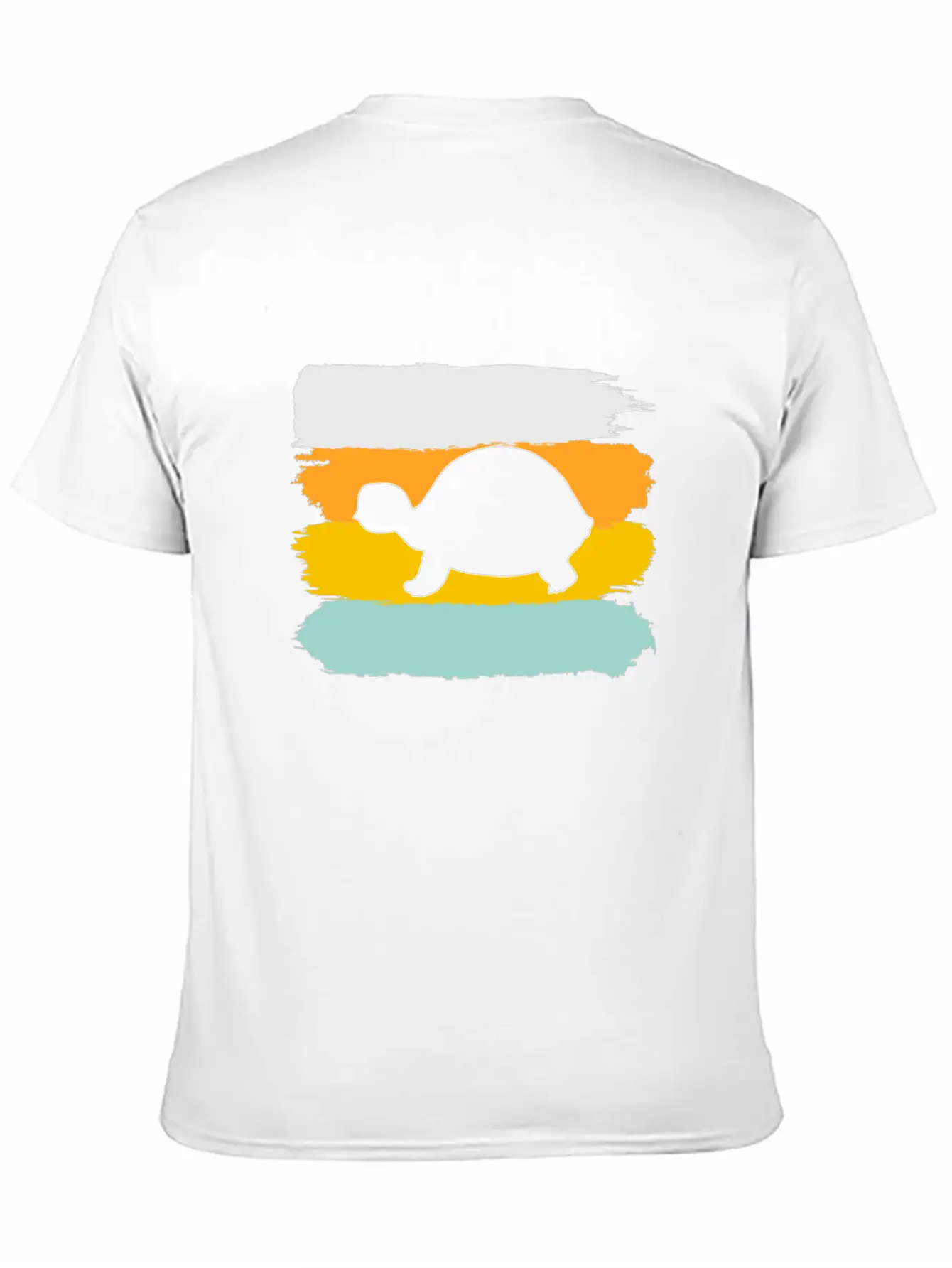 Turtle Retro Stylish Everyday T-Shirt – Unisex Basic Cotton Tee