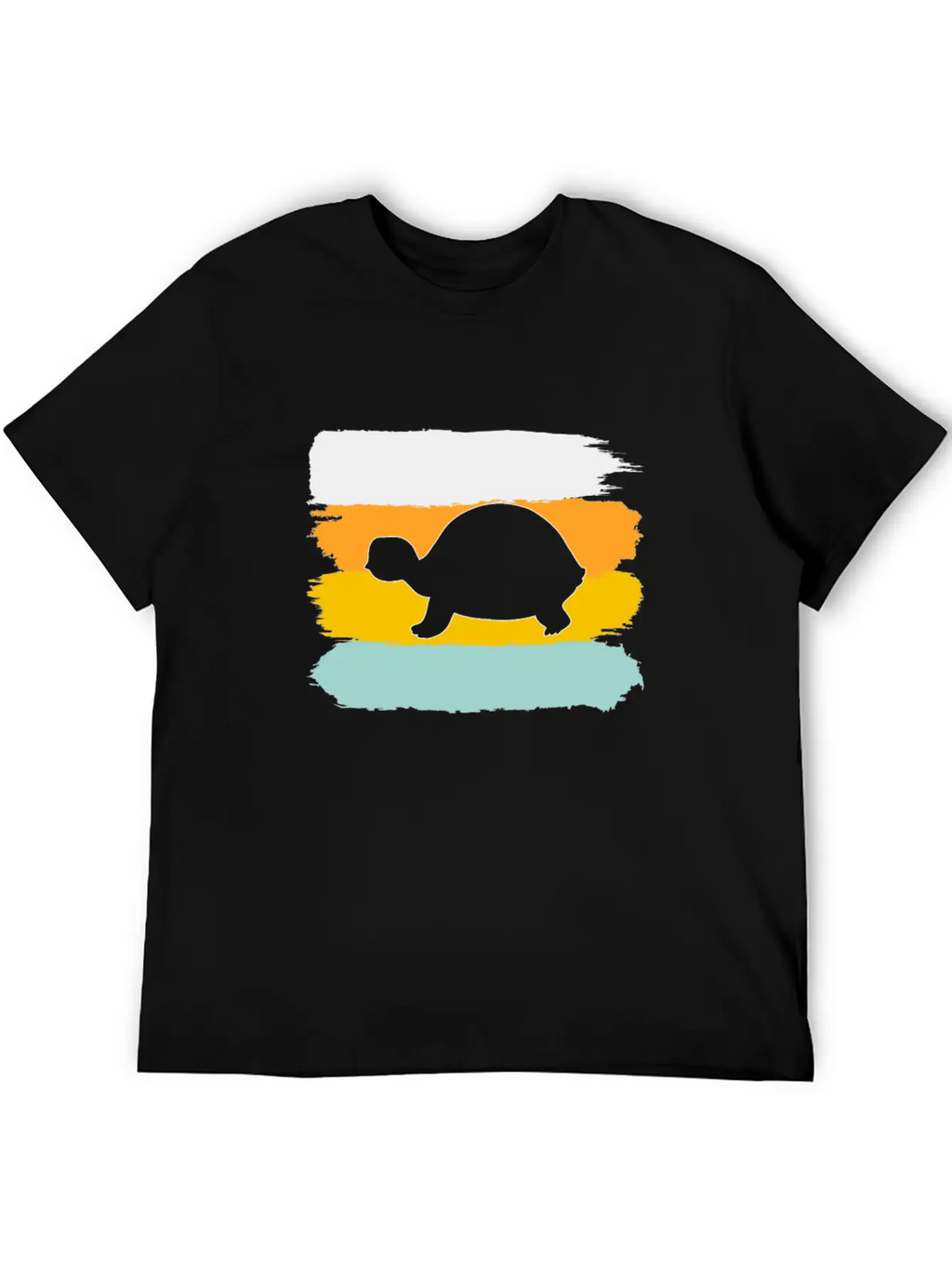 Turtle Retro Stylish Everyday T-Shirt – Unisex Basic Cotton Tee