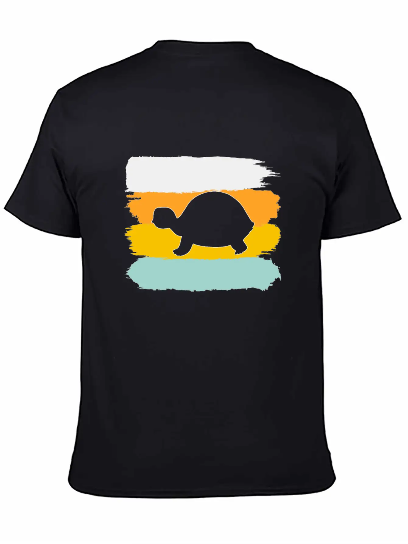 Turtle Retro Stylish Everyday T-Shirt – Unisex Basic Cotton Tee