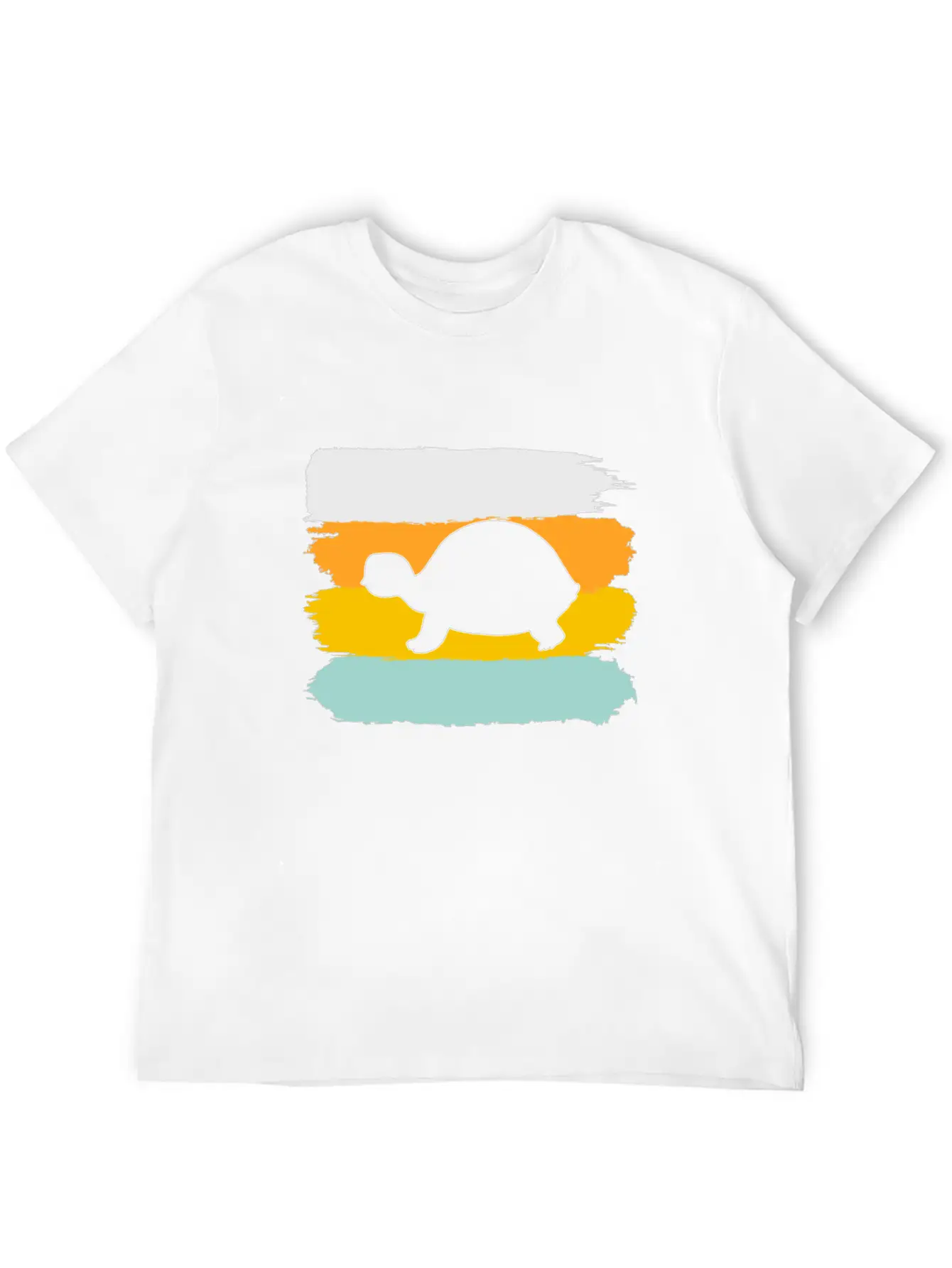 Turtle Retro Stylish Everyday T-Shirt – Unisex Basic Cotton Tee