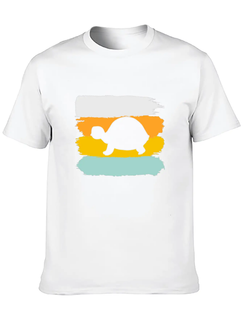 Turtle Retro Stylish Everyday T-Shirt – Unisex Basic Cotton Tee