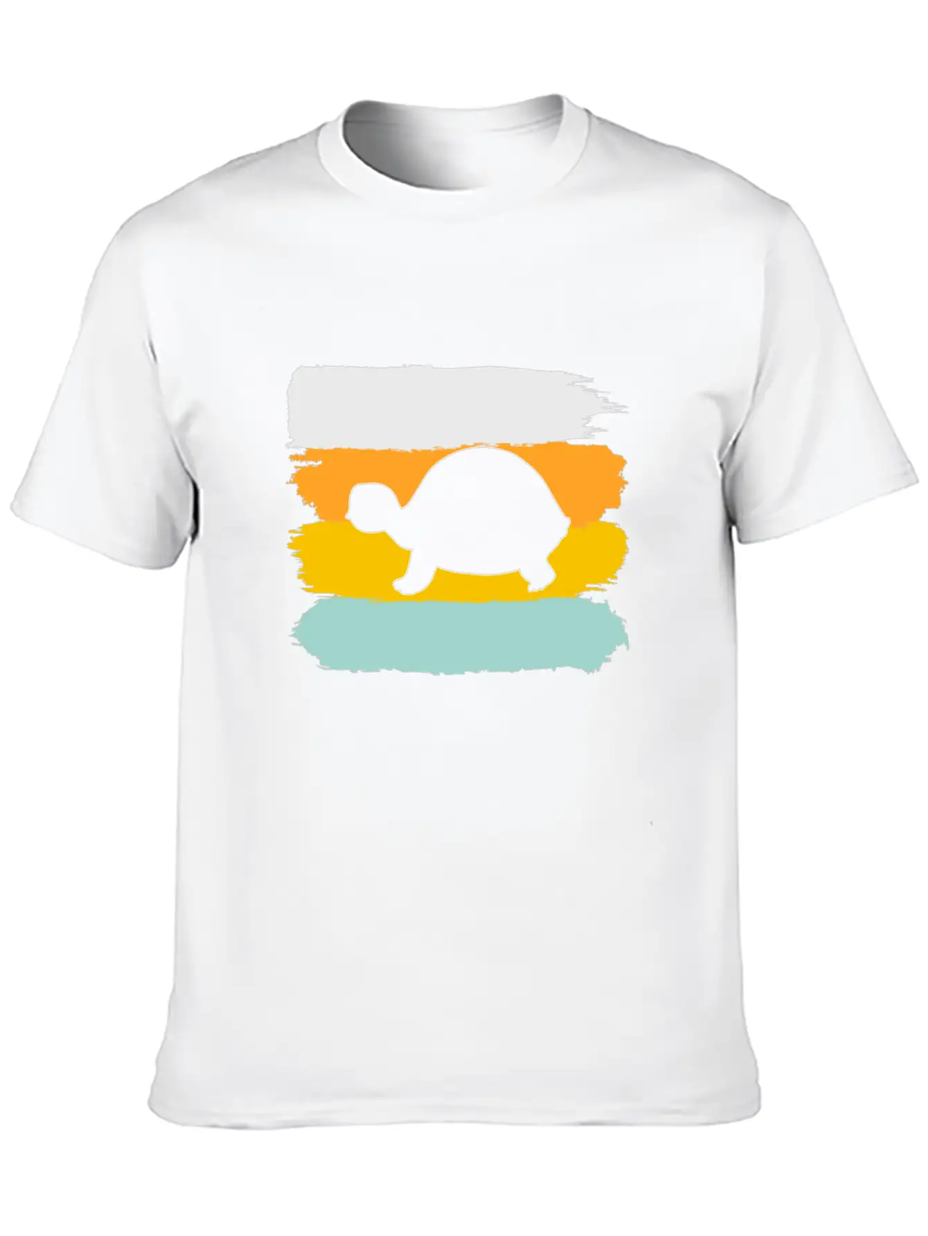 Turtle Retro Stylish Everyday T-Shirt – Unisex Basic Cotton Tee
