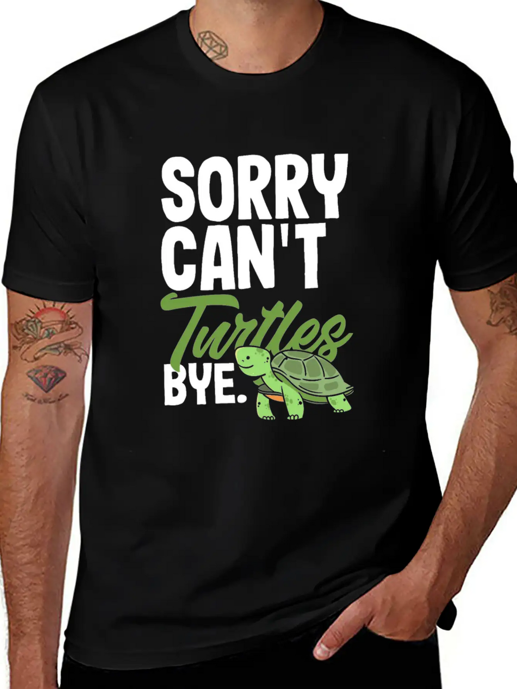 Turtle Sea Turtle Gift Breathable Soft Cotton T-Shirt – Timeless Casual Look