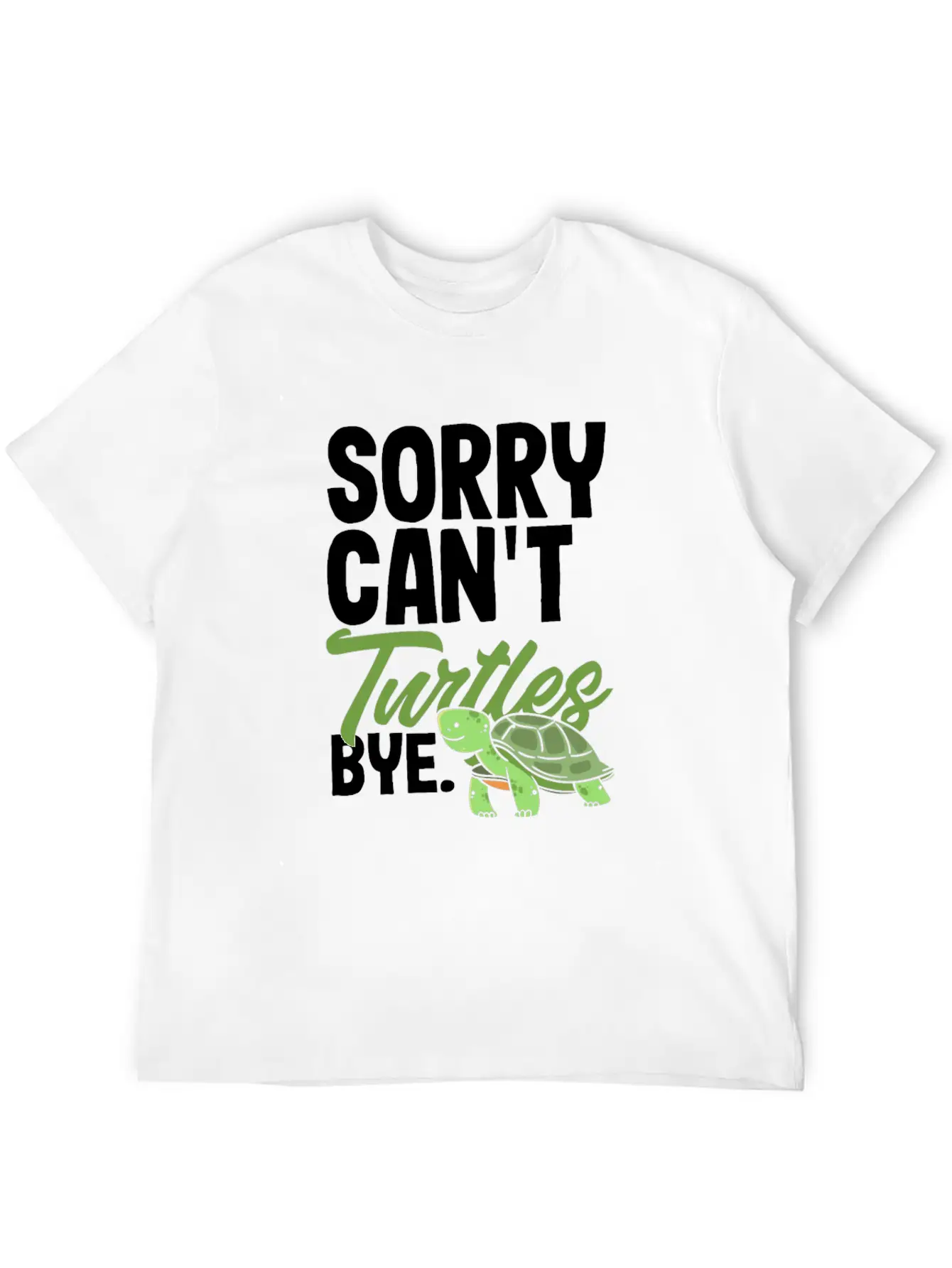 Turtle Sea Turtle Gift Breathable Soft Cotton T-Shirt – Timeless Casual Look