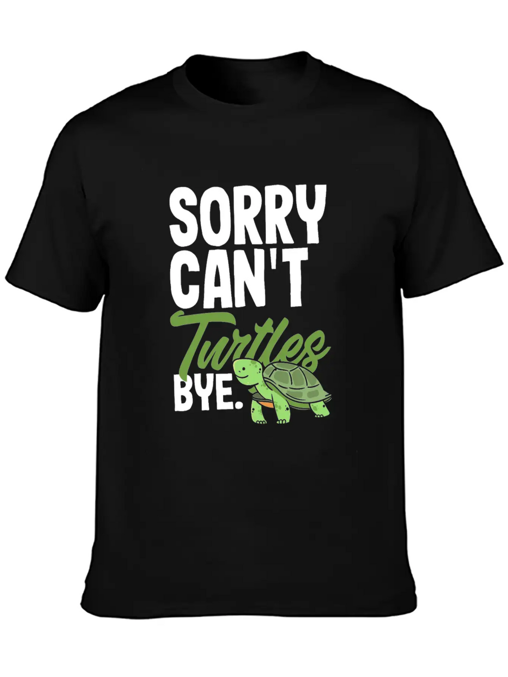 Turtle Sea Turtle Gift Breathable Soft Cotton T-Shirt – Timeless Casual Look