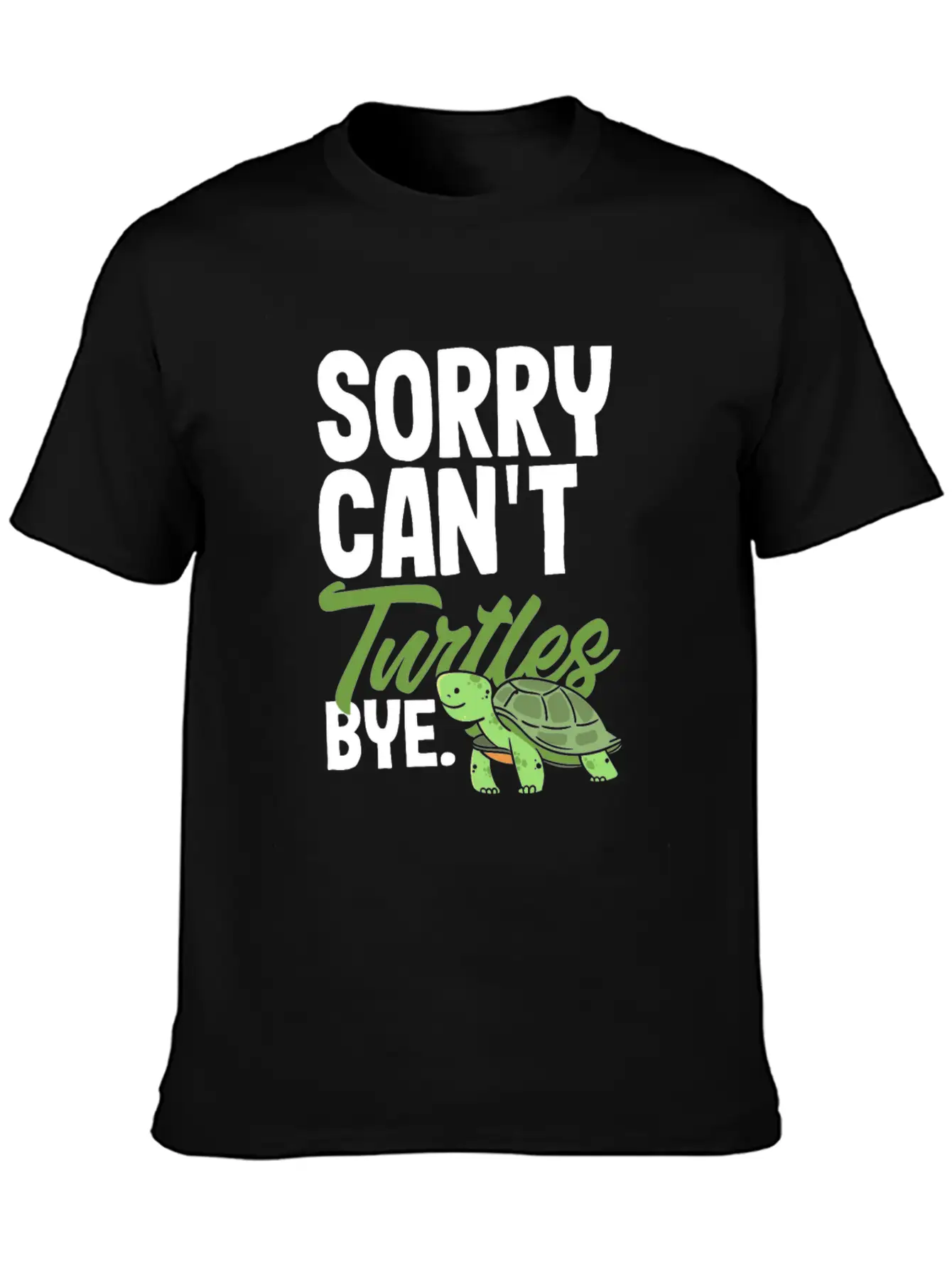 Turtle Sea Turtle Gift Breathable Soft Cotton T-Shirt – Timeless Casual Look
