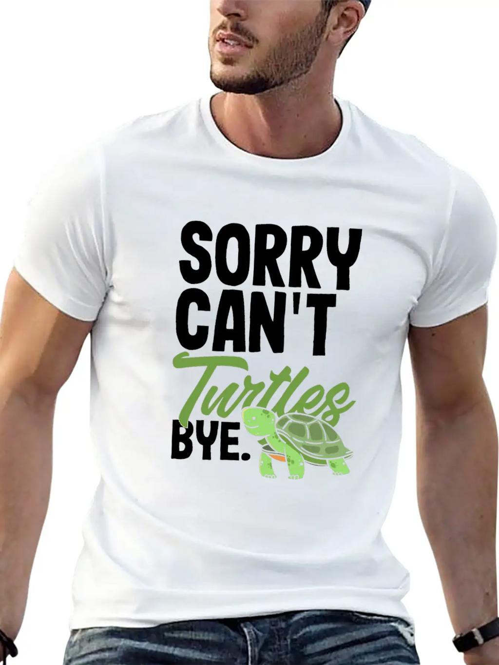 Turtle Sea Turtle Gift Breathable Soft Cotton T-Shirt – Timeless Casual Look