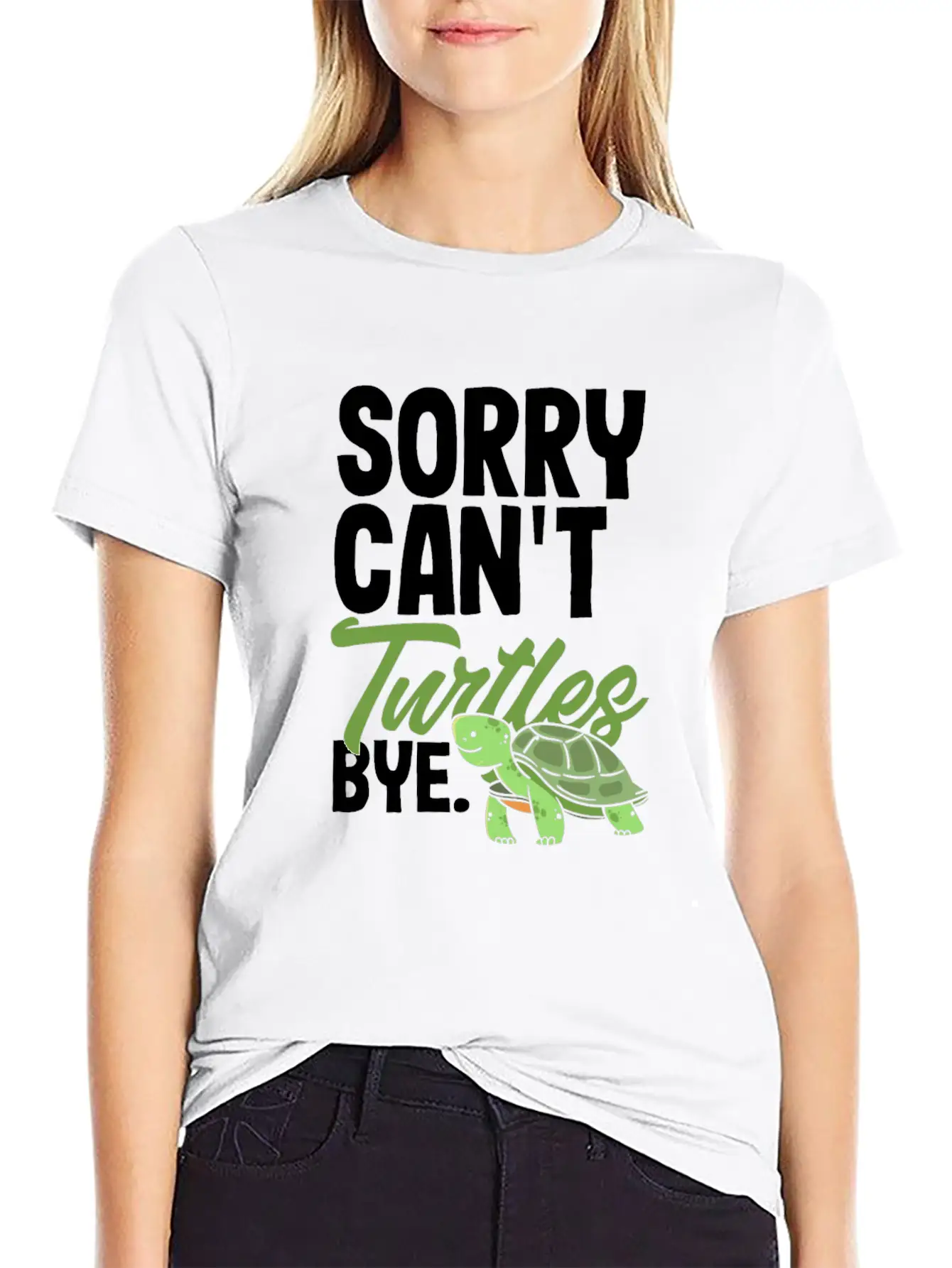 Turtle Sea Turtle Gift Breathable Soft Cotton T-Shirt – Timeless Casual Look