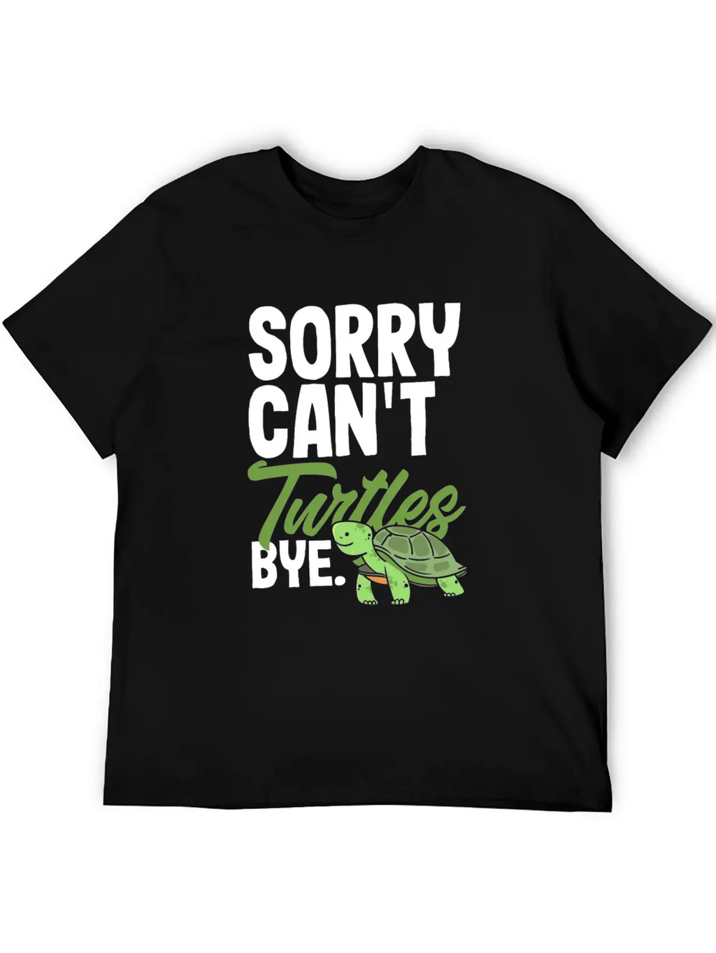 Turtle Sea Turtle Gift Breathable Soft Cotton T-Shirt – Timeless Casual Look