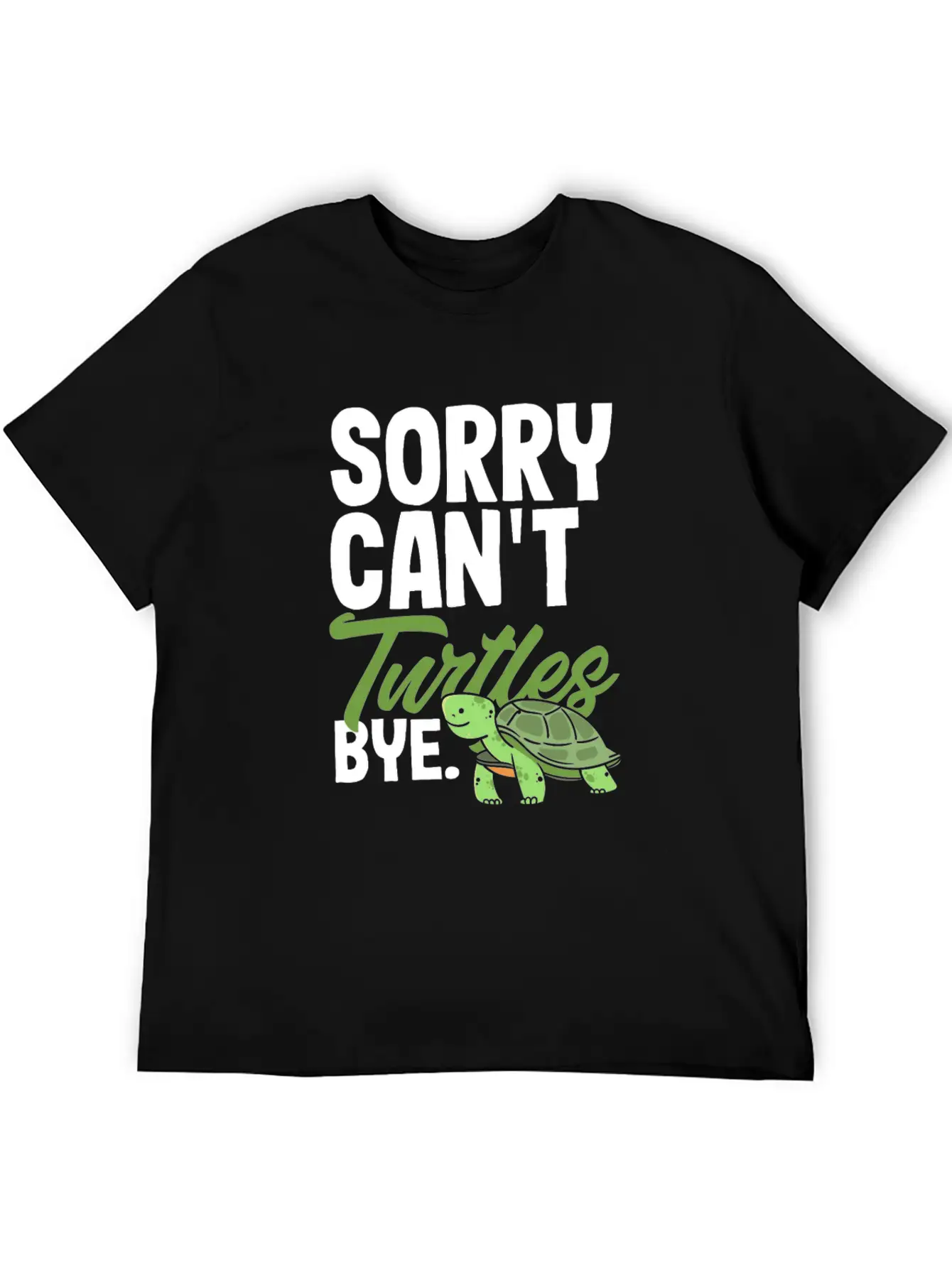 Turtle Sea Turtle Gift Breathable Soft Cotton T-Shirt – Timeless Casual Look