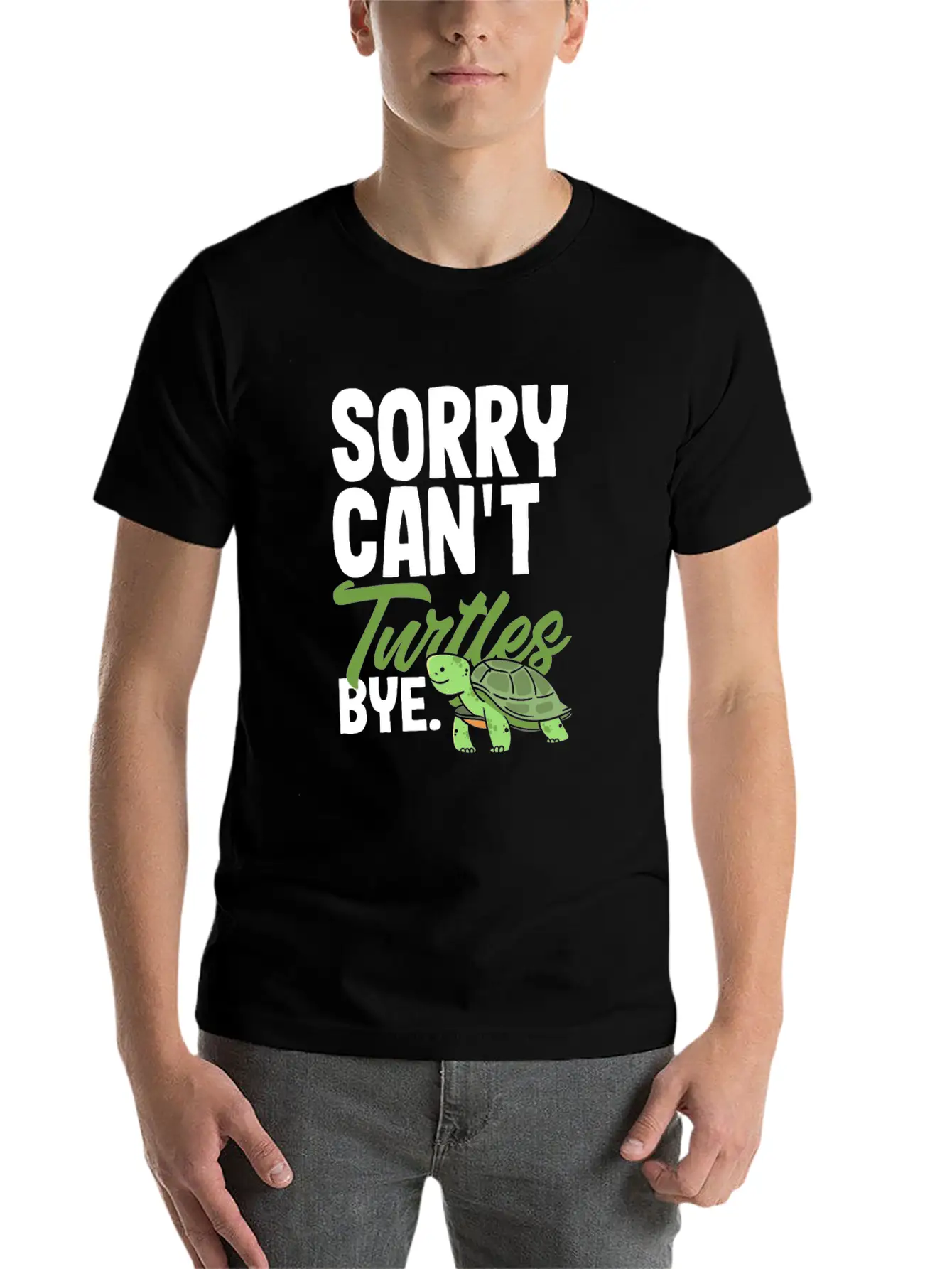 Turtle Sea Turtle Gift Breathable Soft Cotton T-Shirt – Timeless Casual Look