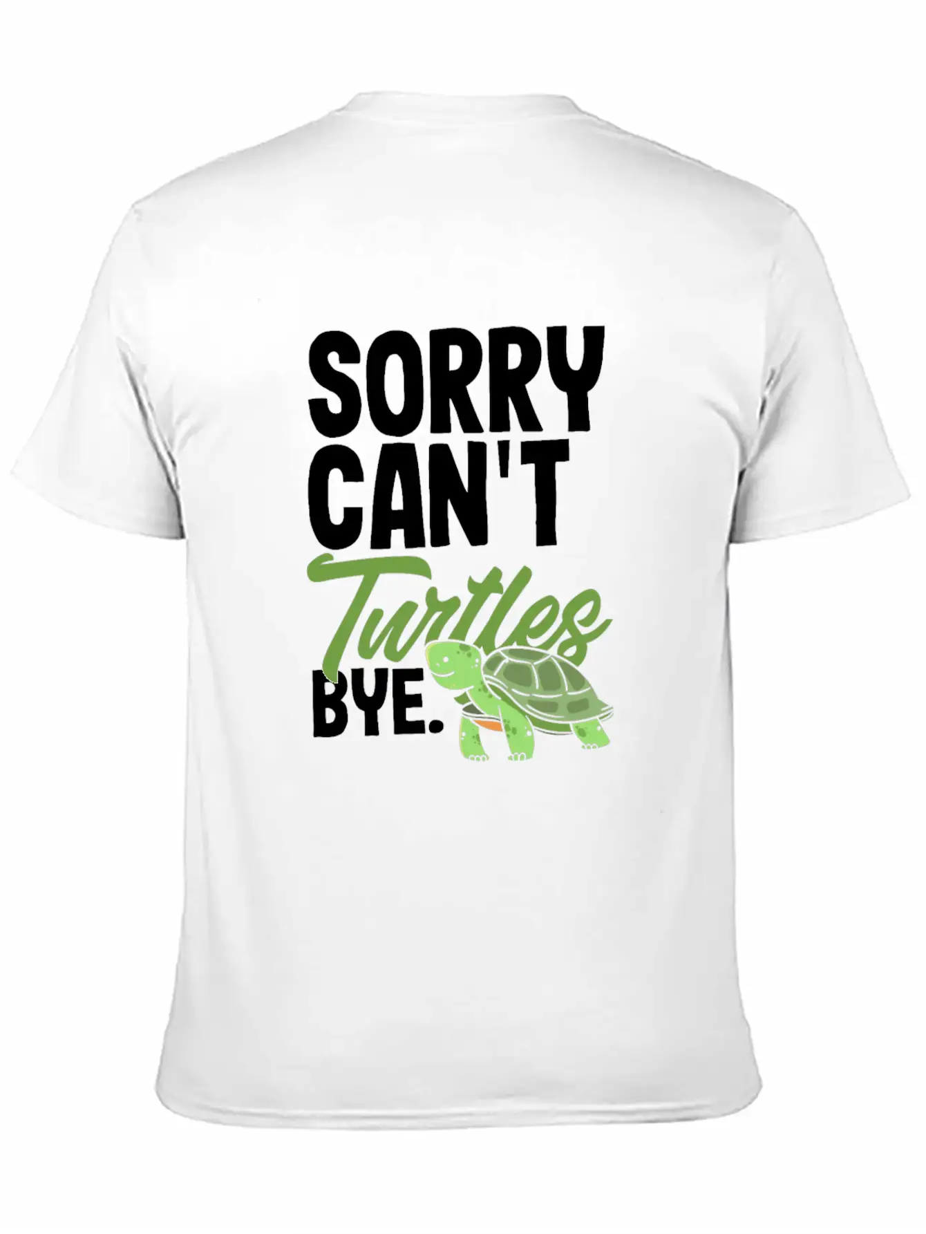 Turtle Sea Turtle Gift Breathable Soft Cotton T-Shirt – Timeless Casual Look