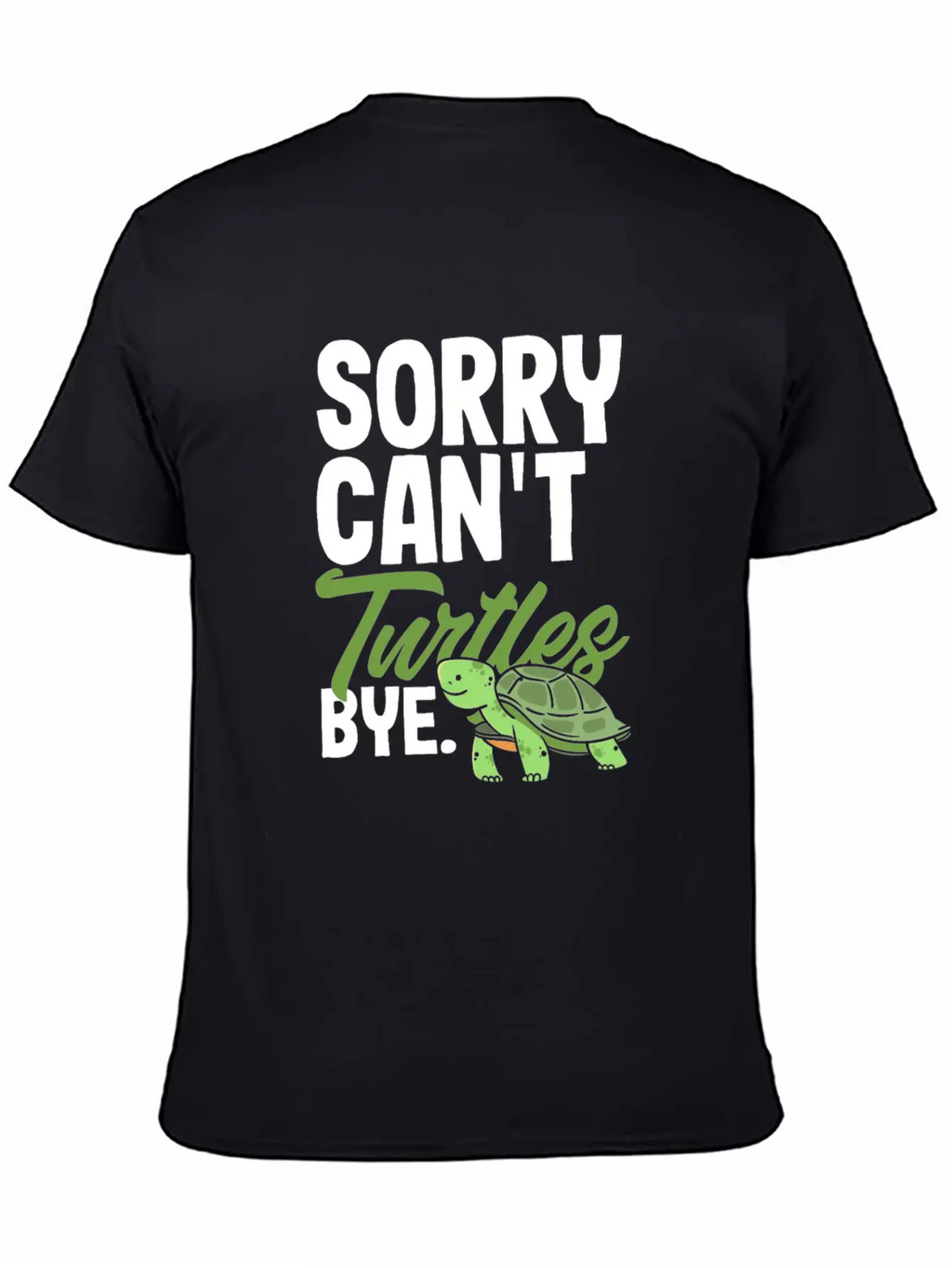 Turtle Sea Turtle Gift Breathable Soft Cotton T-Shirt – Timeless Casual Look