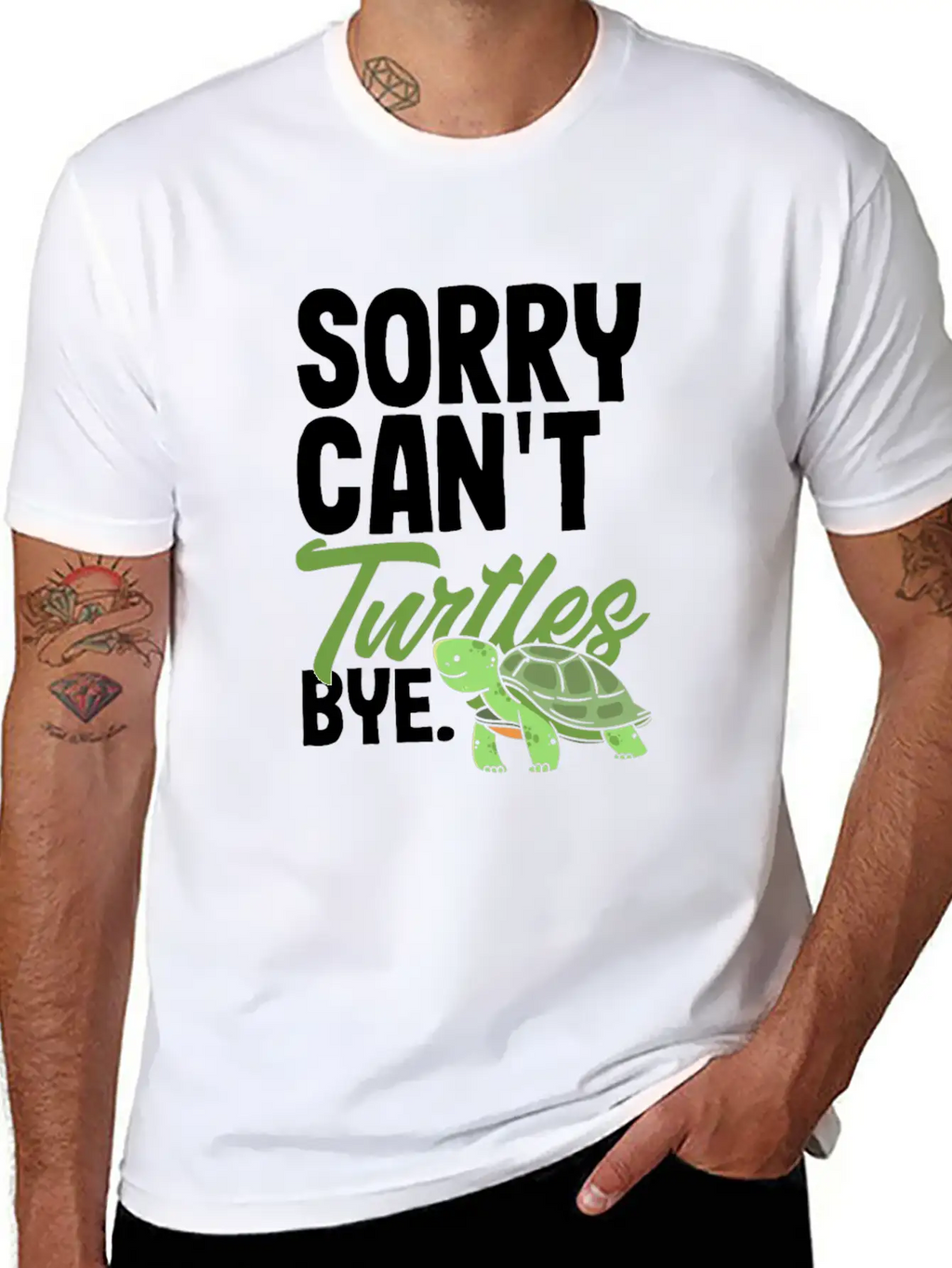 Turtle Sea Turtle Gift Breathable Soft Cotton T-Shirt – Timeless Casual Look