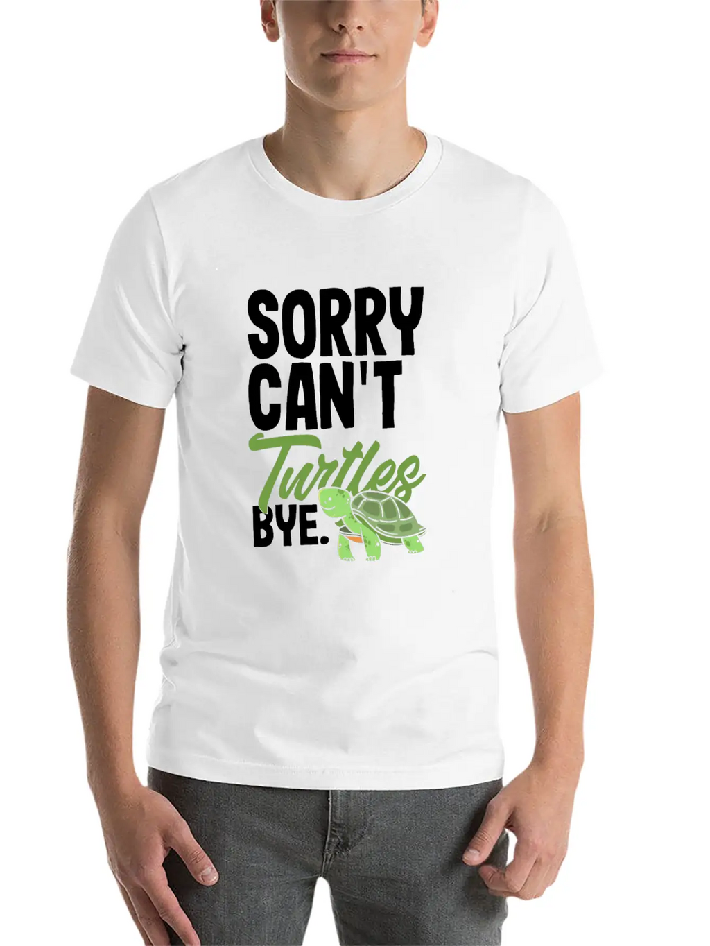 Turtle Sea Turtle Gift Breathable Soft Cotton T-Shirt – Timeless Casual Look