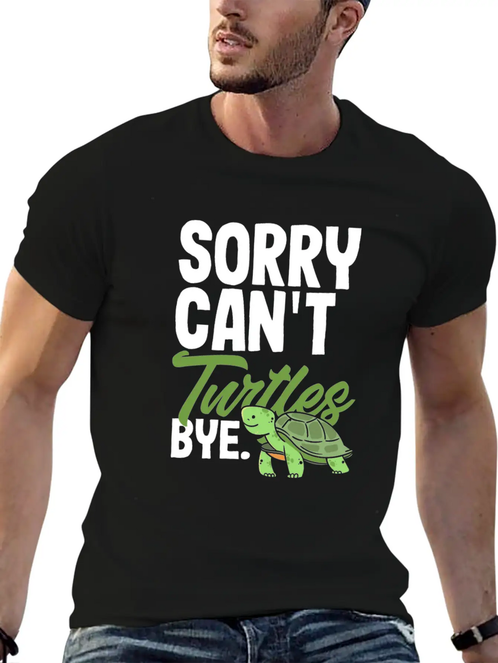 Turtle Sea Turtle Gift Breathable Soft Cotton T-Shirt – Timeless Casual Look