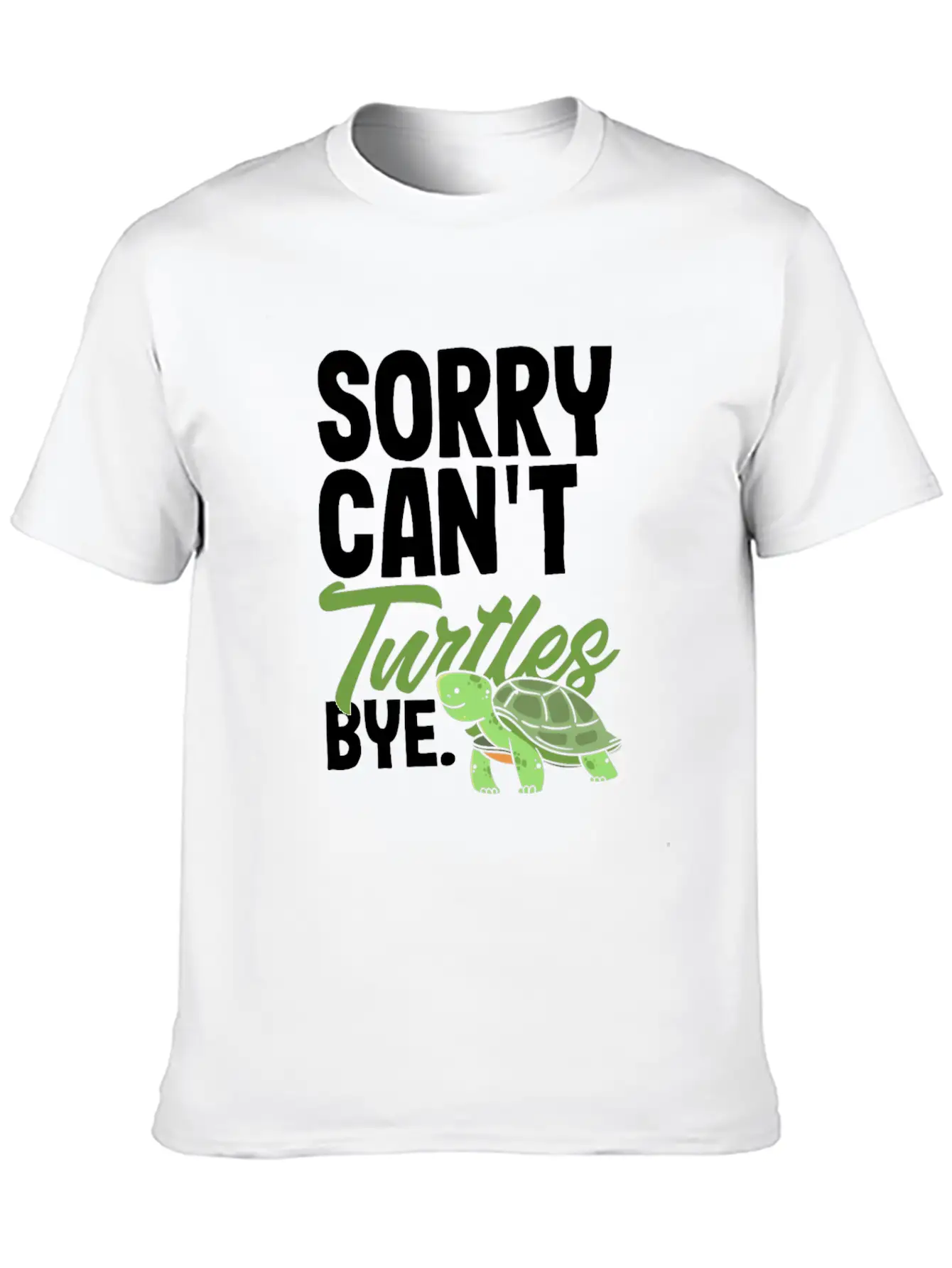 Turtle Sea Turtle Gift Breathable Soft Cotton T-Shirt – Timeless Casual Look