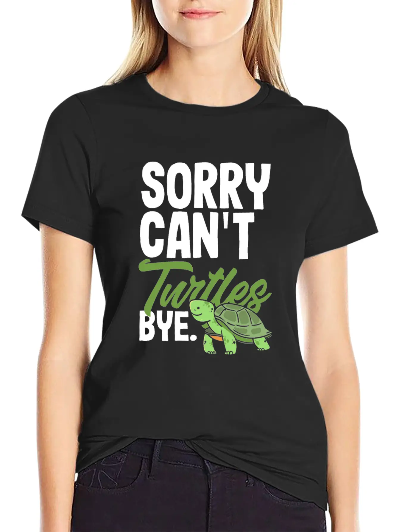 Turtle Sea Turtle Gift Breathable Soft Cotton T-Shirt – Timeless Casual Look