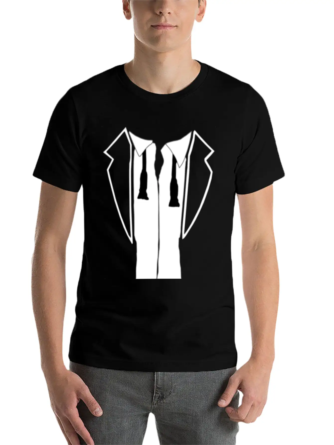 TUXEDO SMOKING SHIRT Breathable Graphic T-Shirt – Perfect For Casual Days