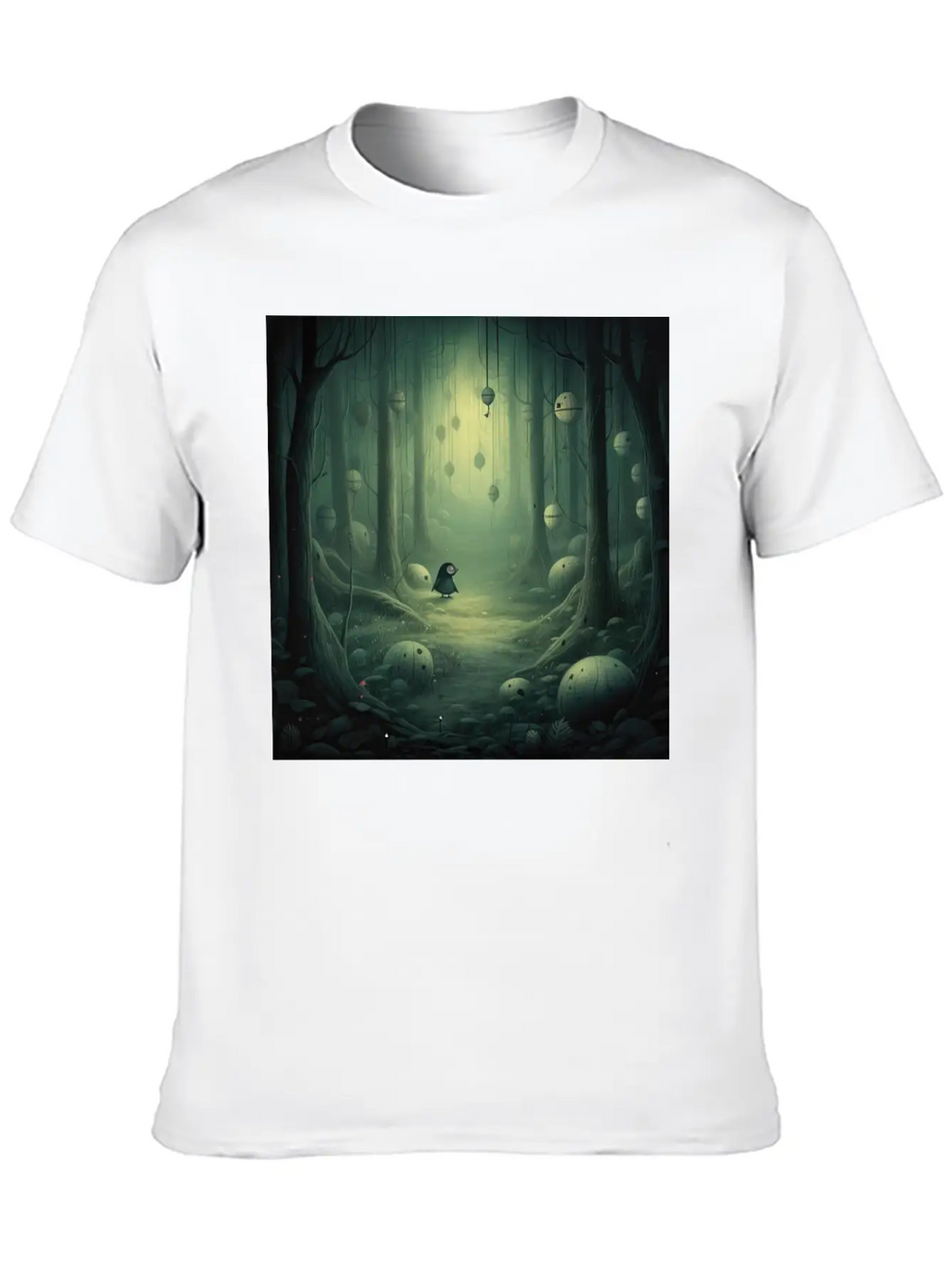 Twilight Enigma: Mystical Beings Of The Dusk Essential Cotton Tee For Daily Outfits – Unisex Style