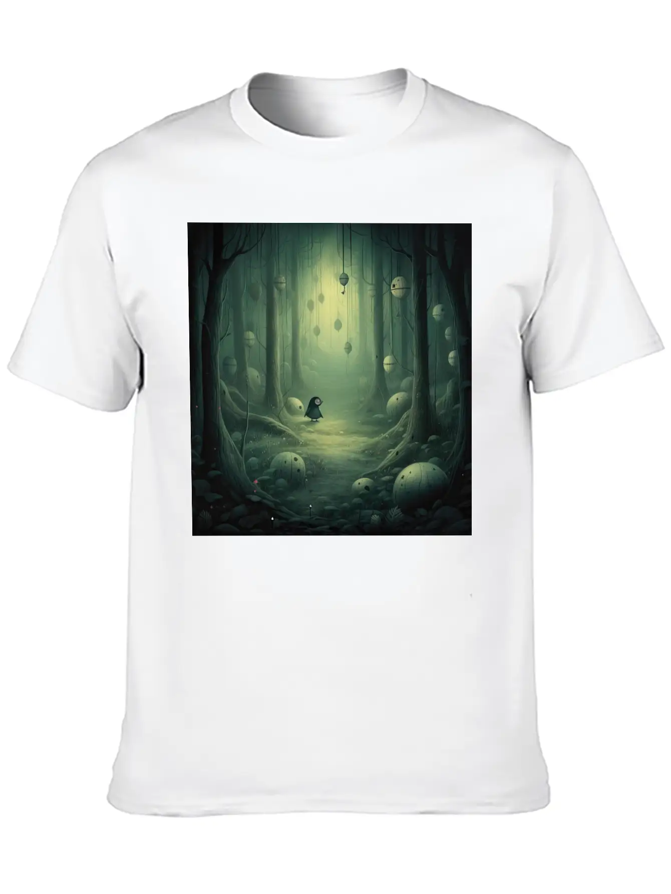 Twilight Enigma: Mystical Beings Of The Dusk Essential Cotton Tee For Daily Outfits – Unisex Style