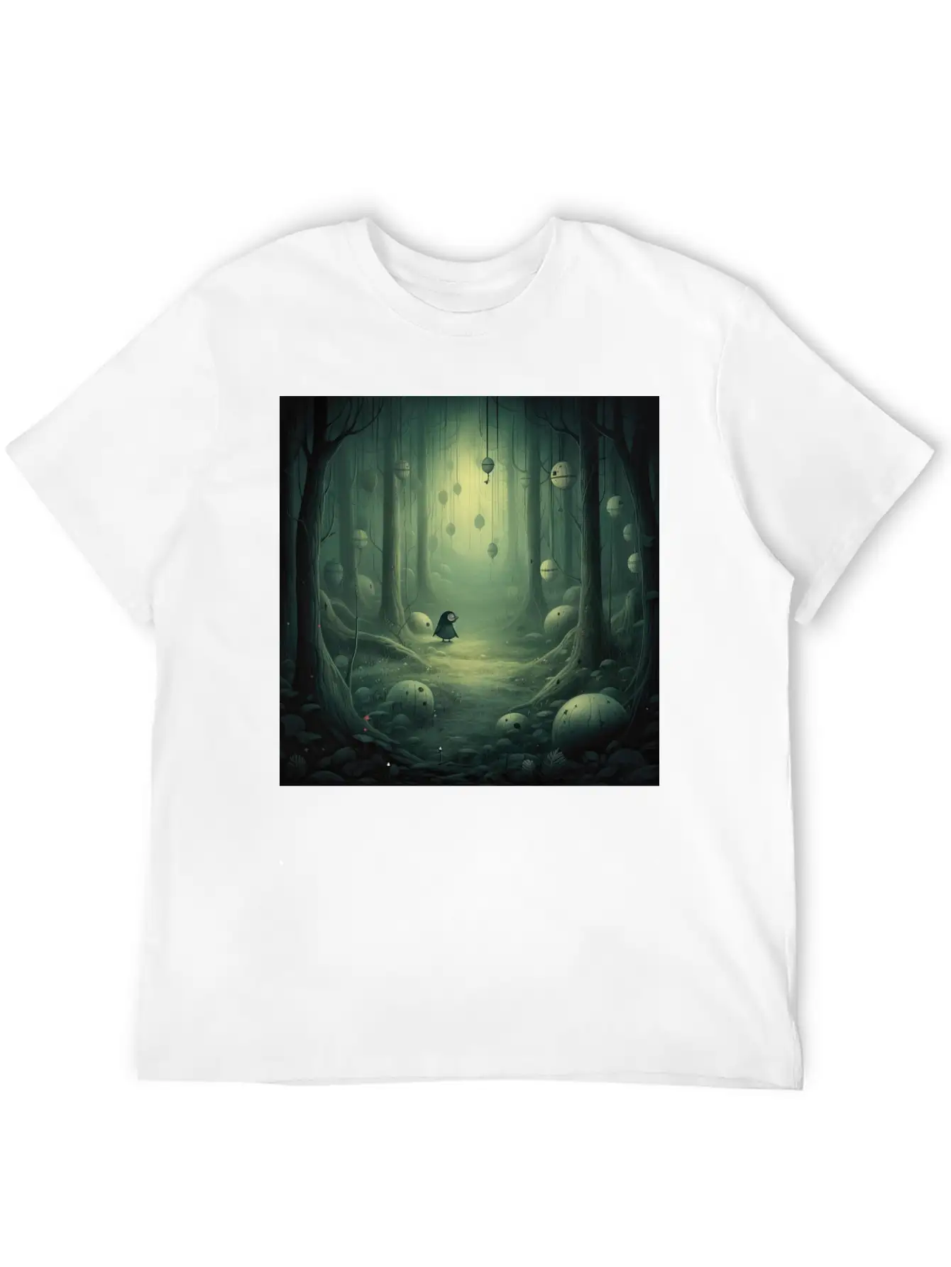Twilight Enigma: Mystical Beings Of The Dusk Essential Cotton Tee For Daily Outfits – Unisex Style